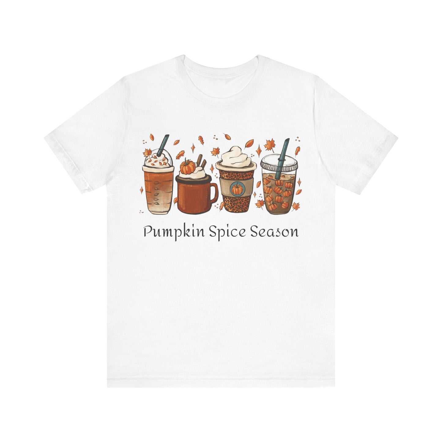 Pumpkin Spice Season Jersey Short Sleeve Tee