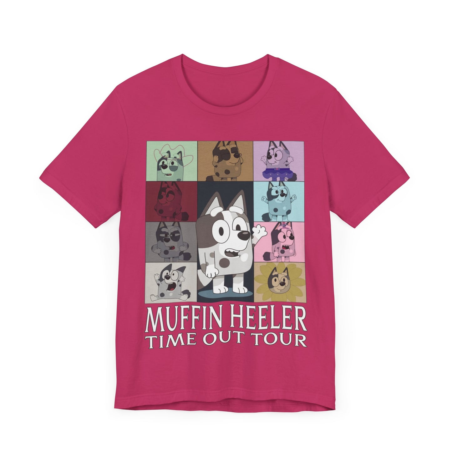 Muffin Heeler Time Out Tour Jersey Short Sleeve Tee