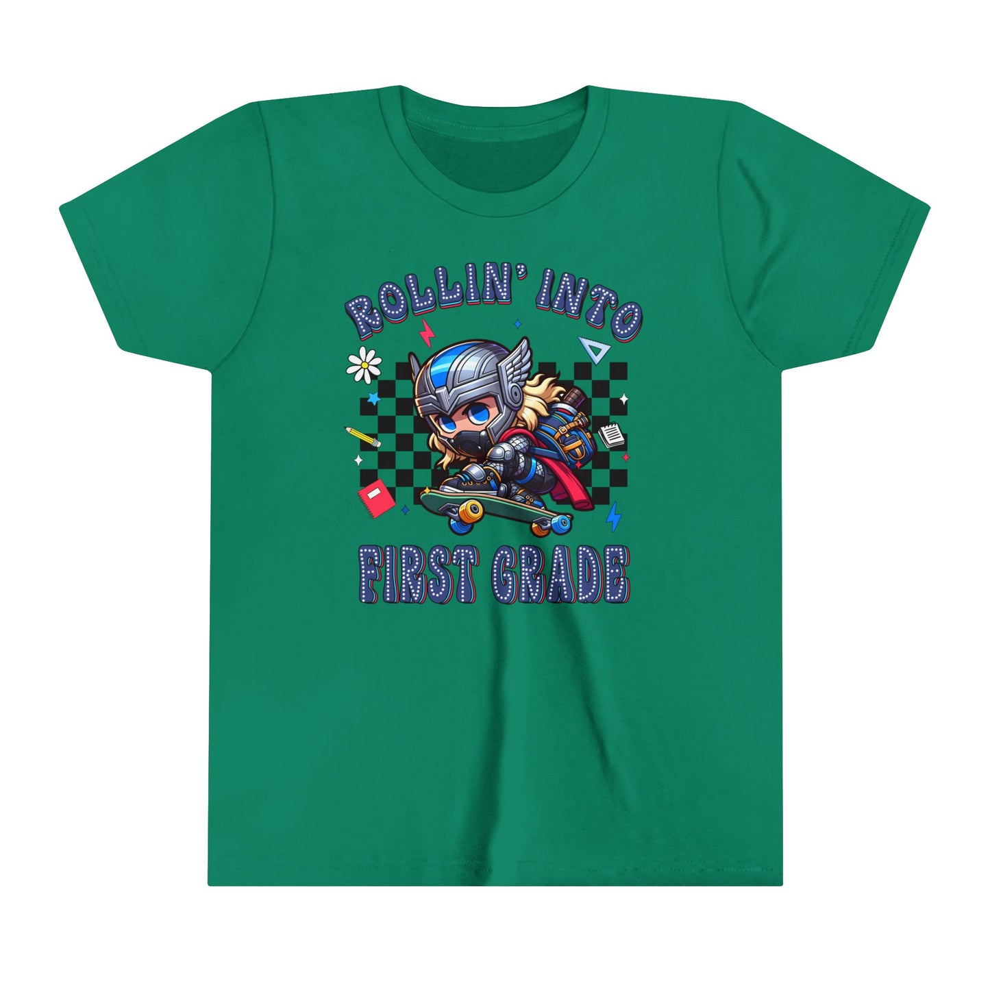 THOR - Rollin' Into 1st Grade Youth Short Sleeve Tee