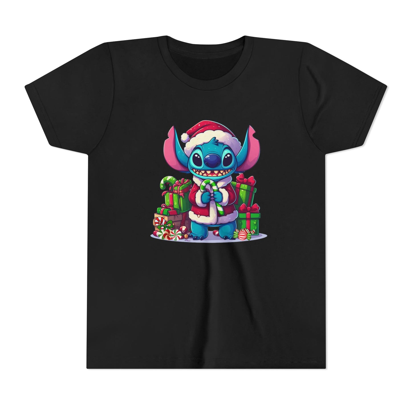 Christmas-Stitch Youth Short Sleeve Tee