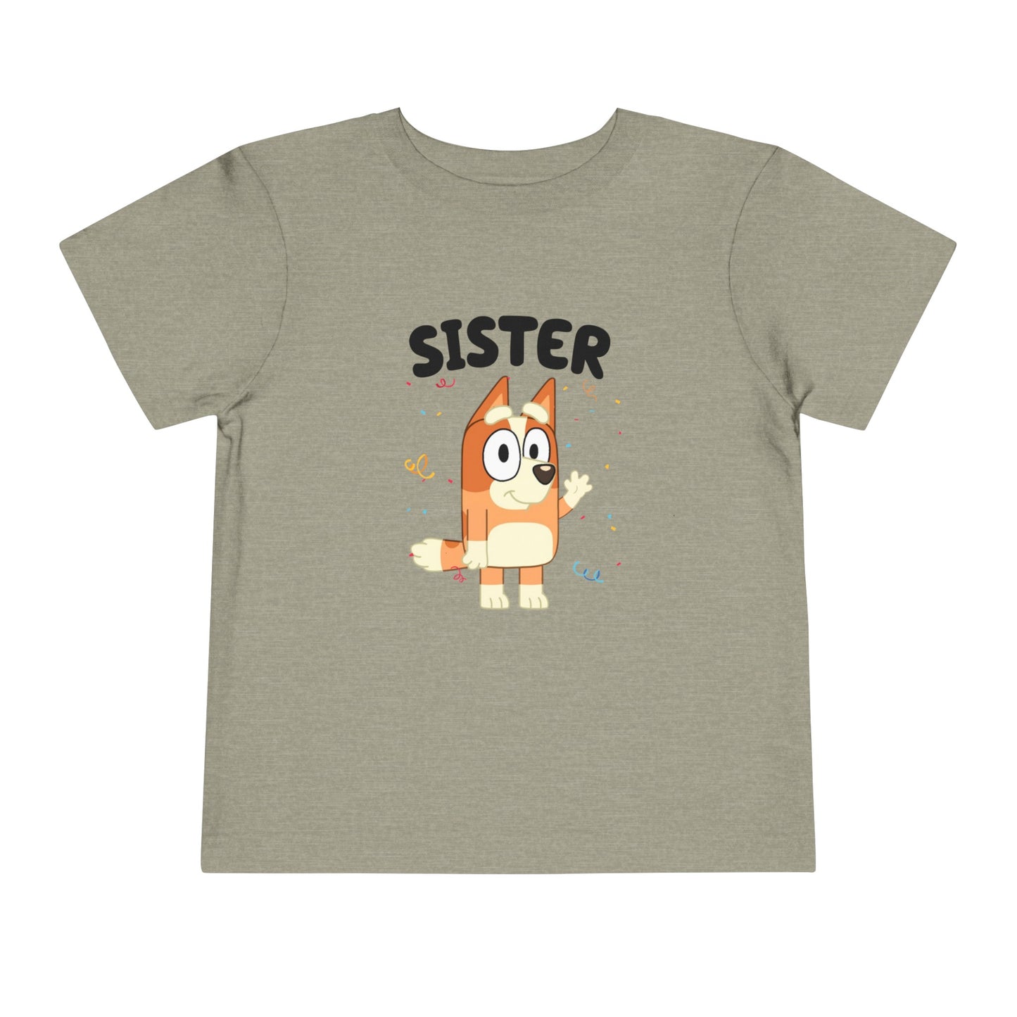 Sister Birthday Toddler Short Sleeve Tee