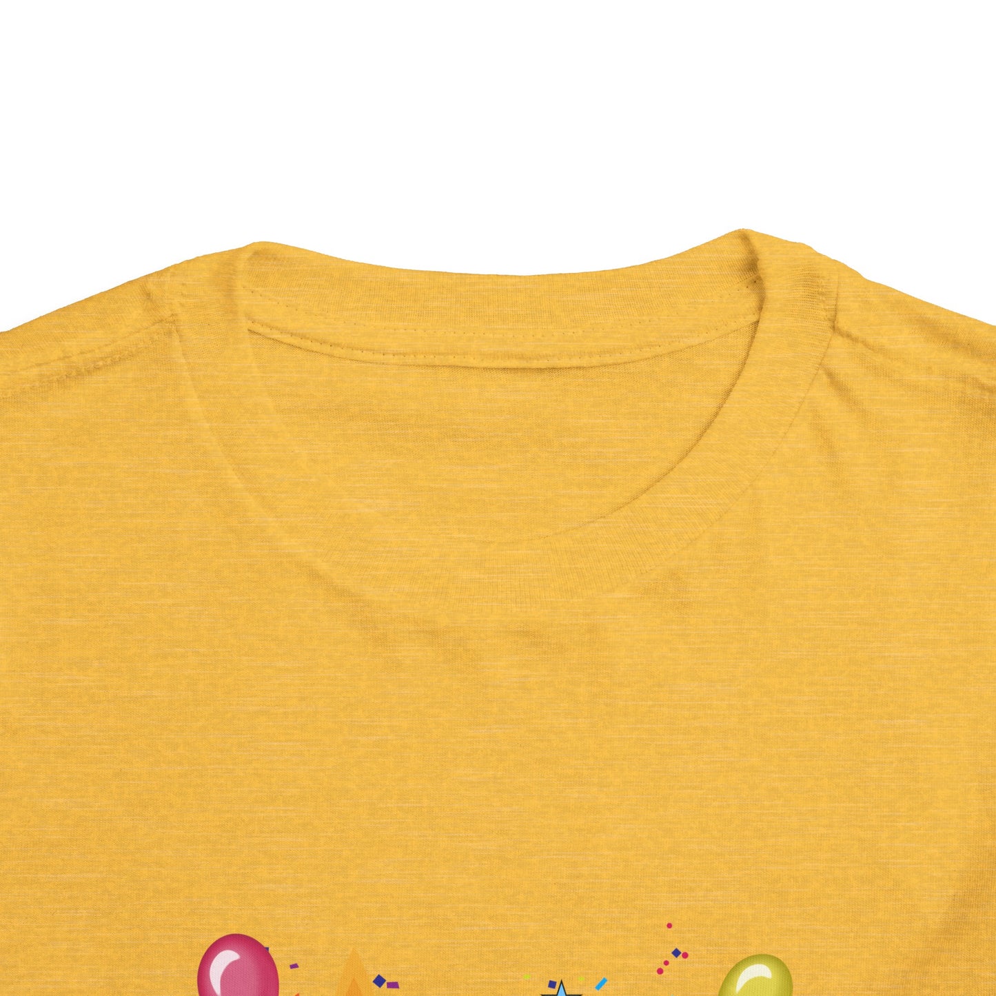 6th Birthday Toddler Short Sleeve Tee
