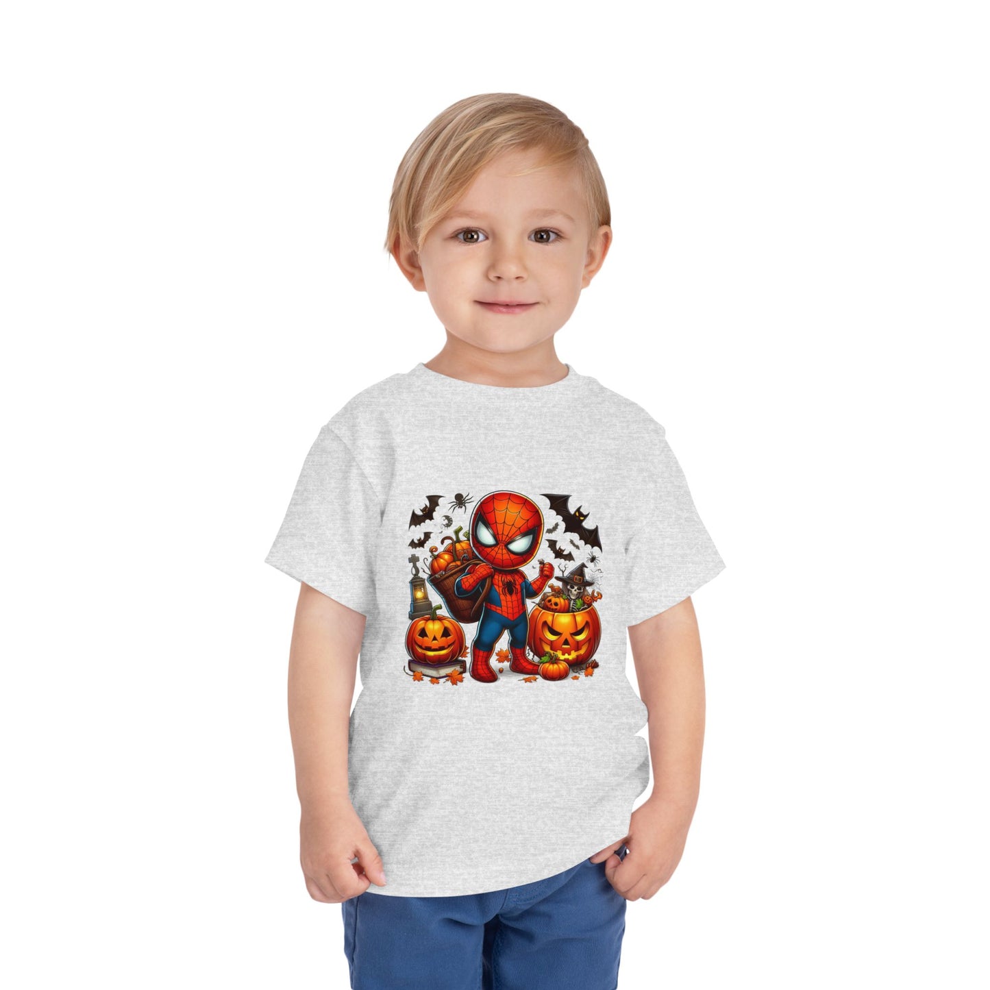 Spiderman Trick or Treat Toddler Short Sleeve Tee