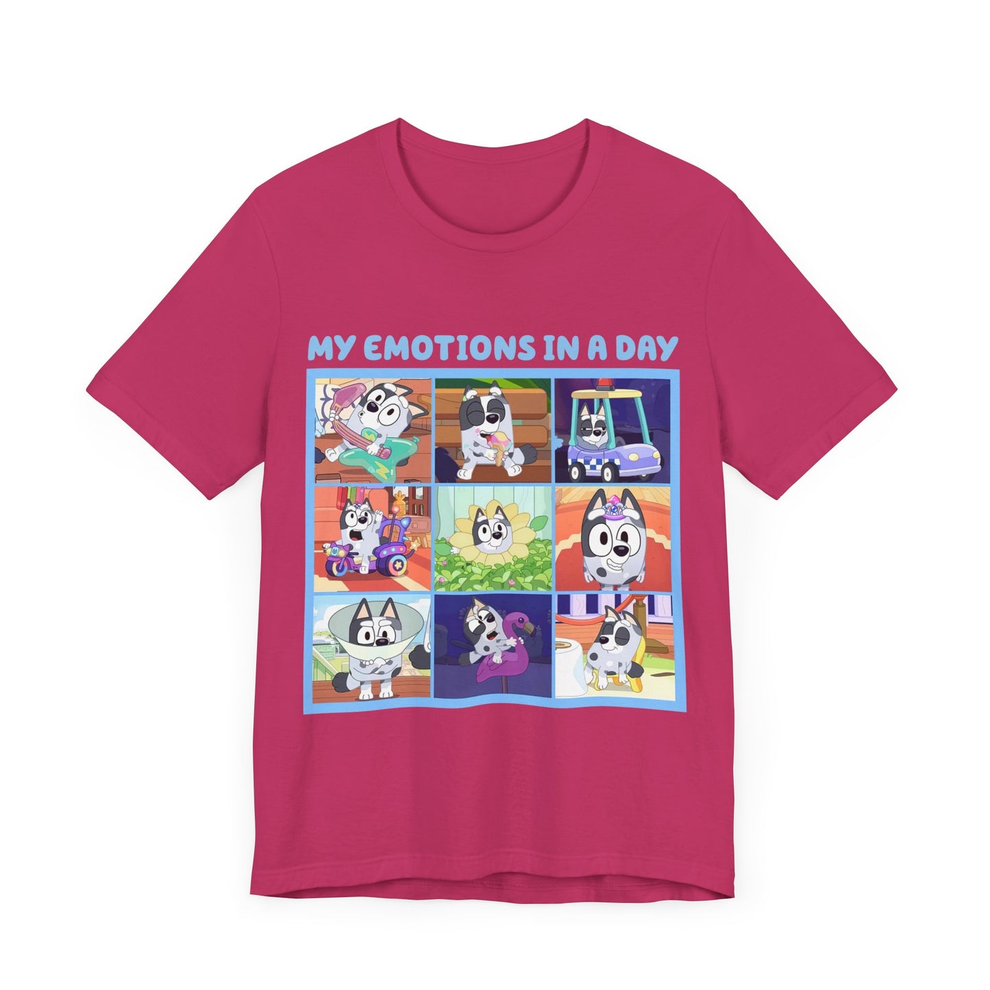 My Emotions in a Day Short Sleeve Tee