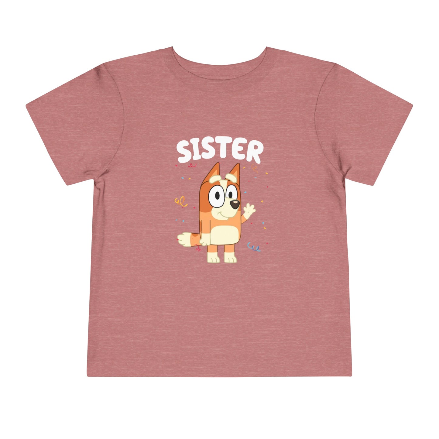 Sister Birthday Toddler Short Sleeve Tee