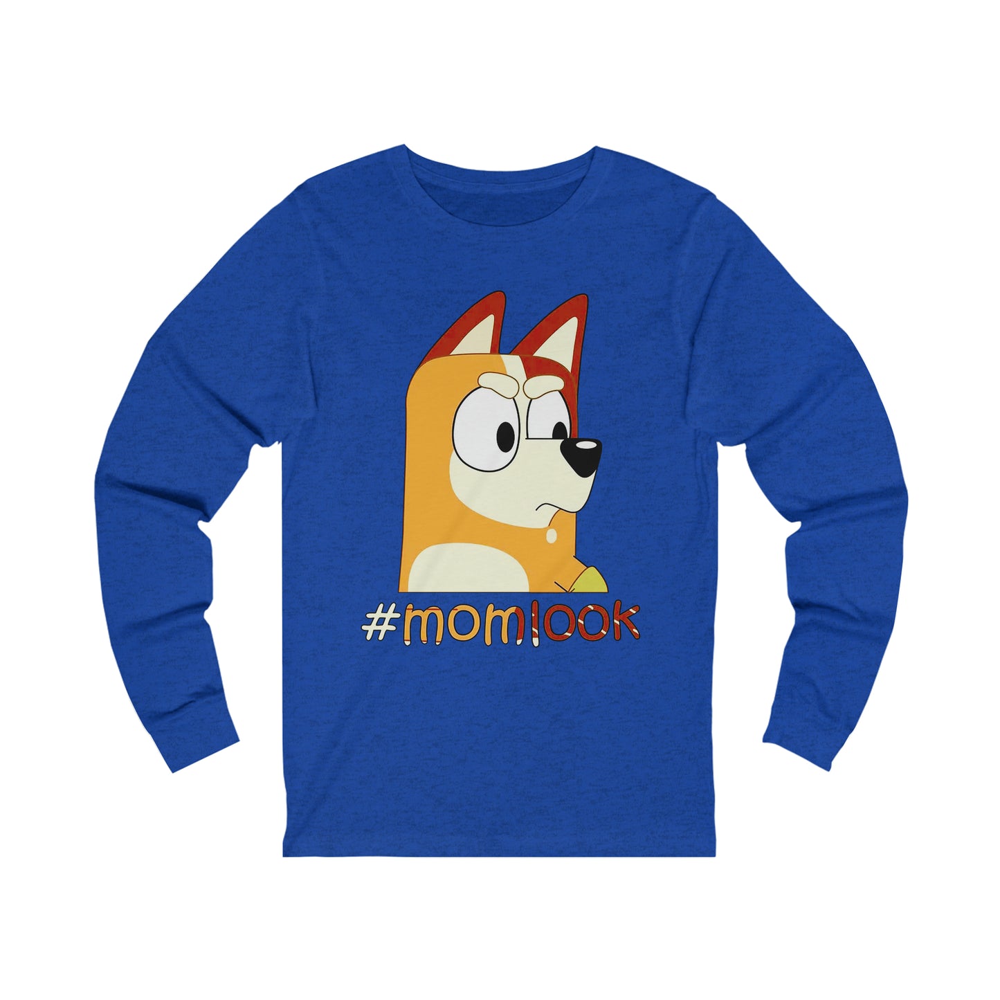 Chilli Heeler #momlook Long Sleeve Tshirt