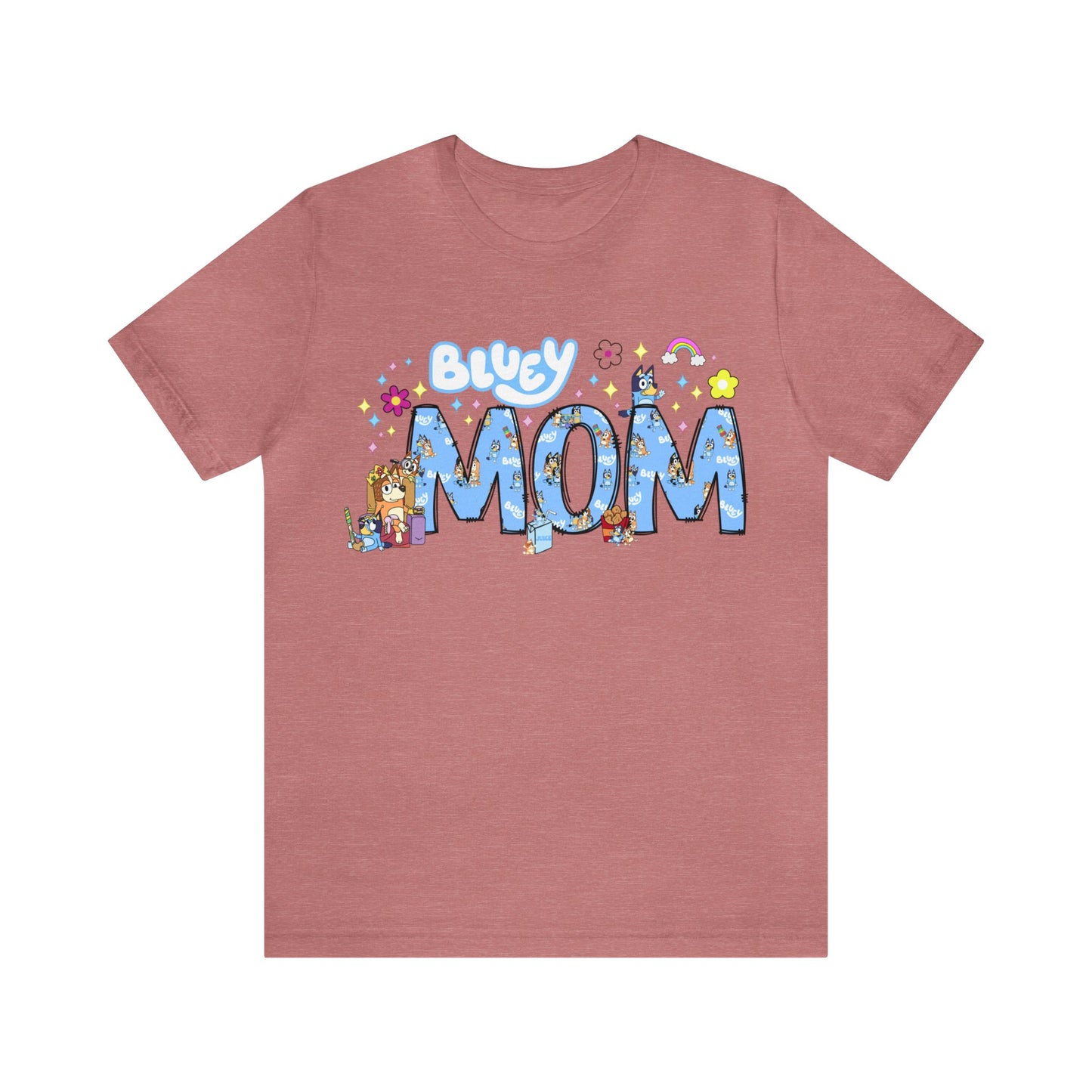 BLUEY MOM AFFIRMATIONS short sleeve tshirt
