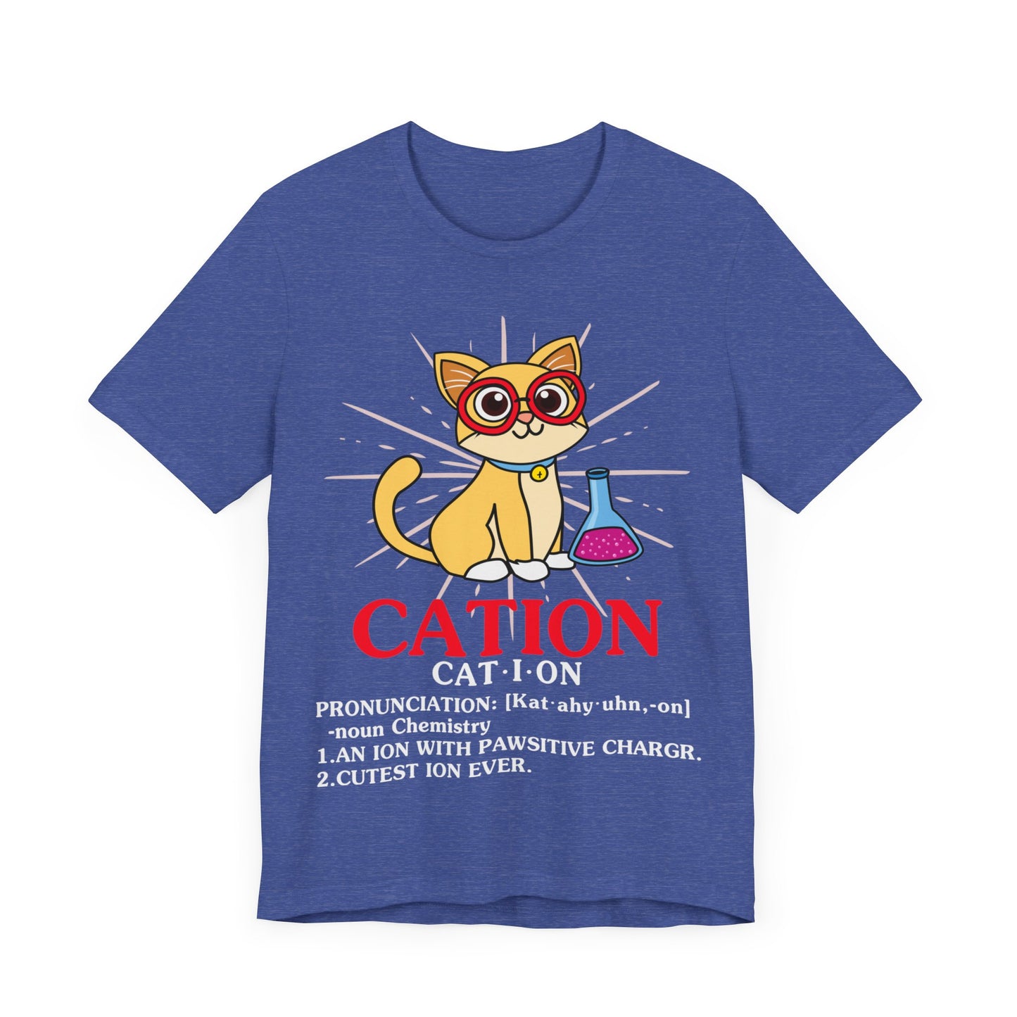 Cat-I-On (Cation) Definition Jersey Short Sleeve Tee