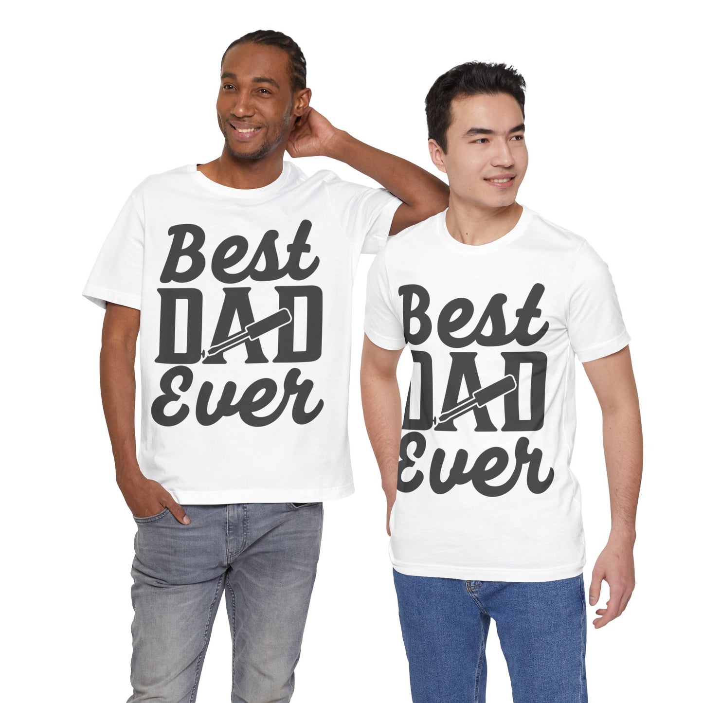 Best Dad Every Jersey Short Sleeve Tee