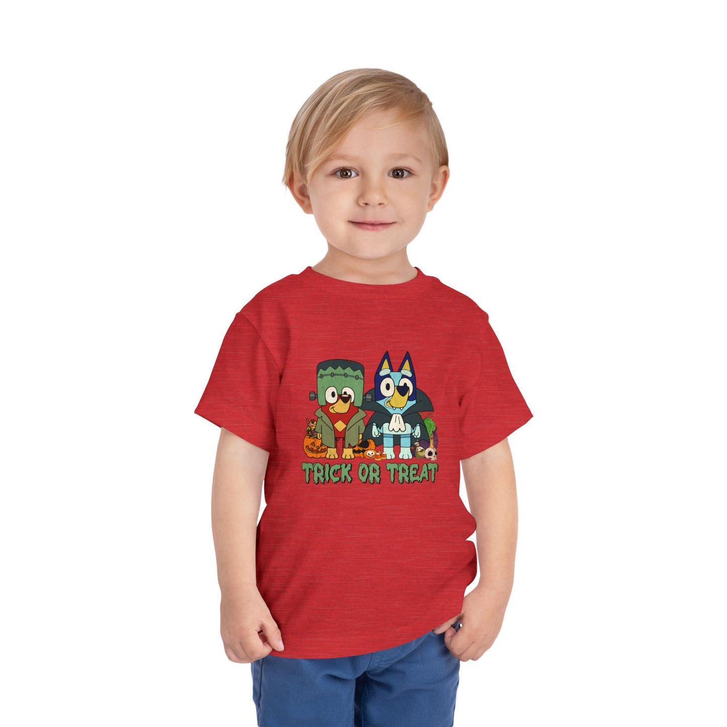 Trick or Treat Toddler Short Sleeve Tee
