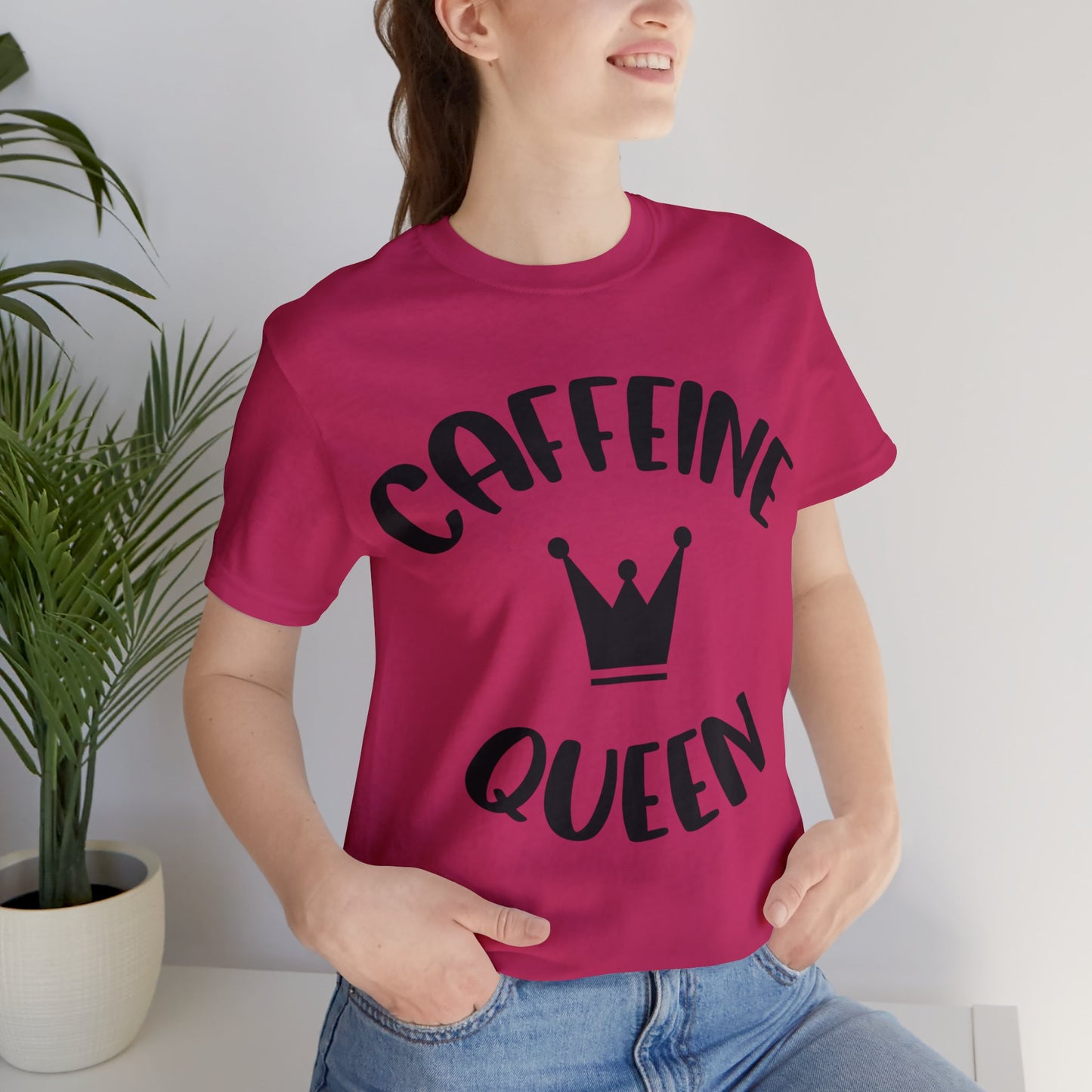 Caffeine Queen short sleeve Tshirt