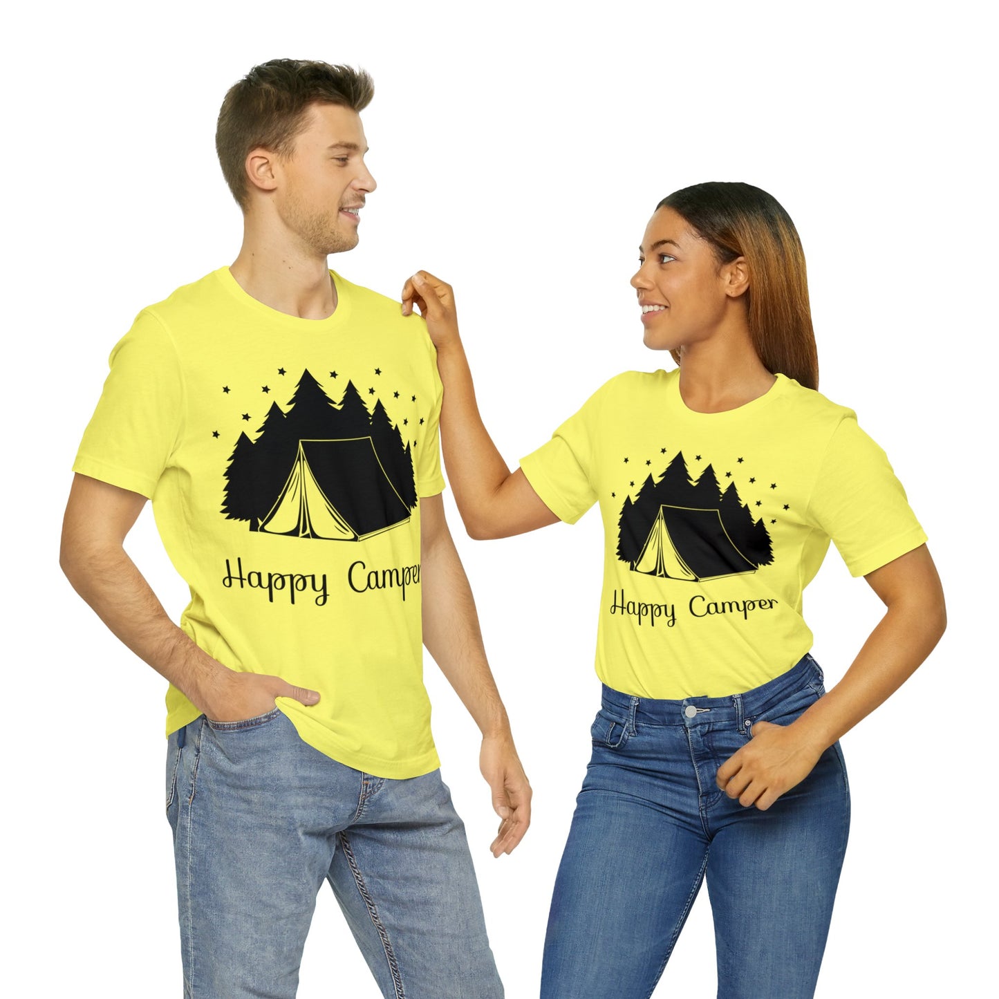 Happy Camper Short Sleeve Tshirt