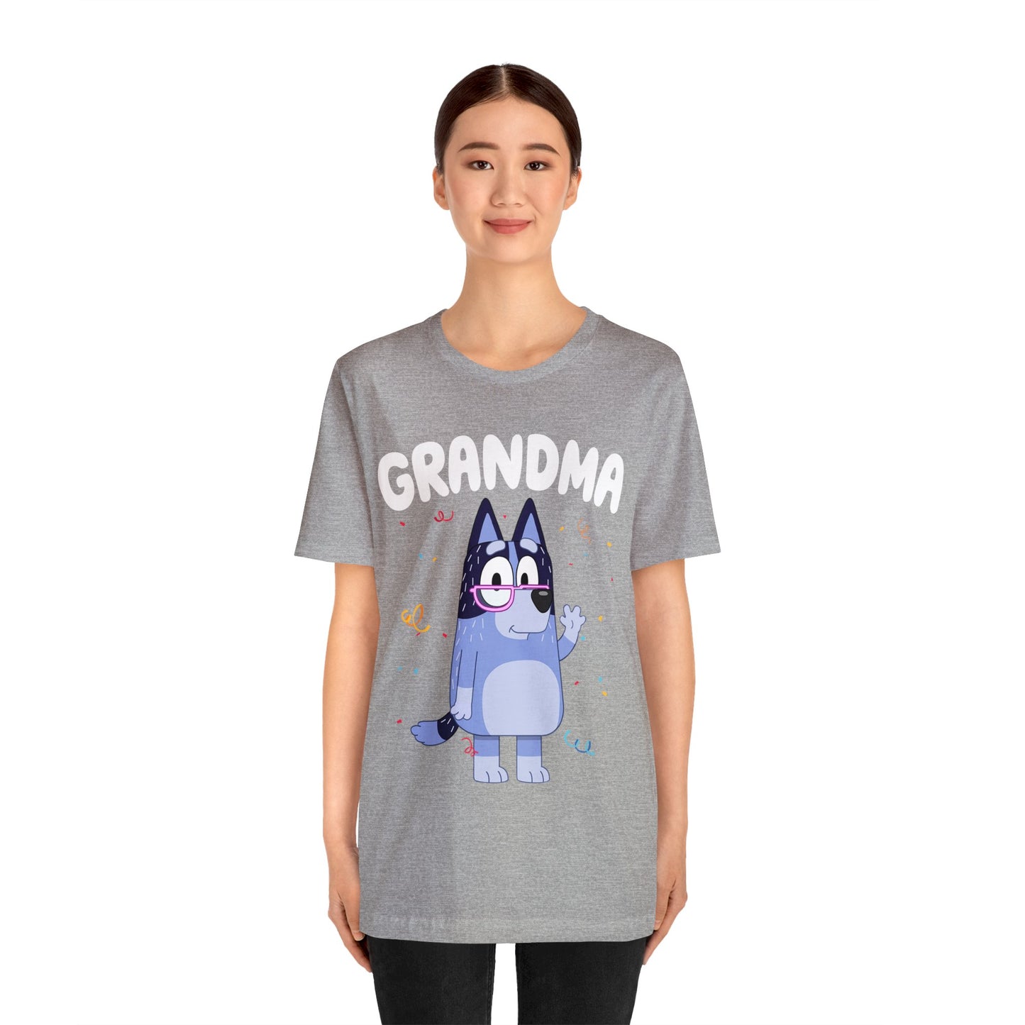 Grandma Bluey Birthday short sleeve Tshirt