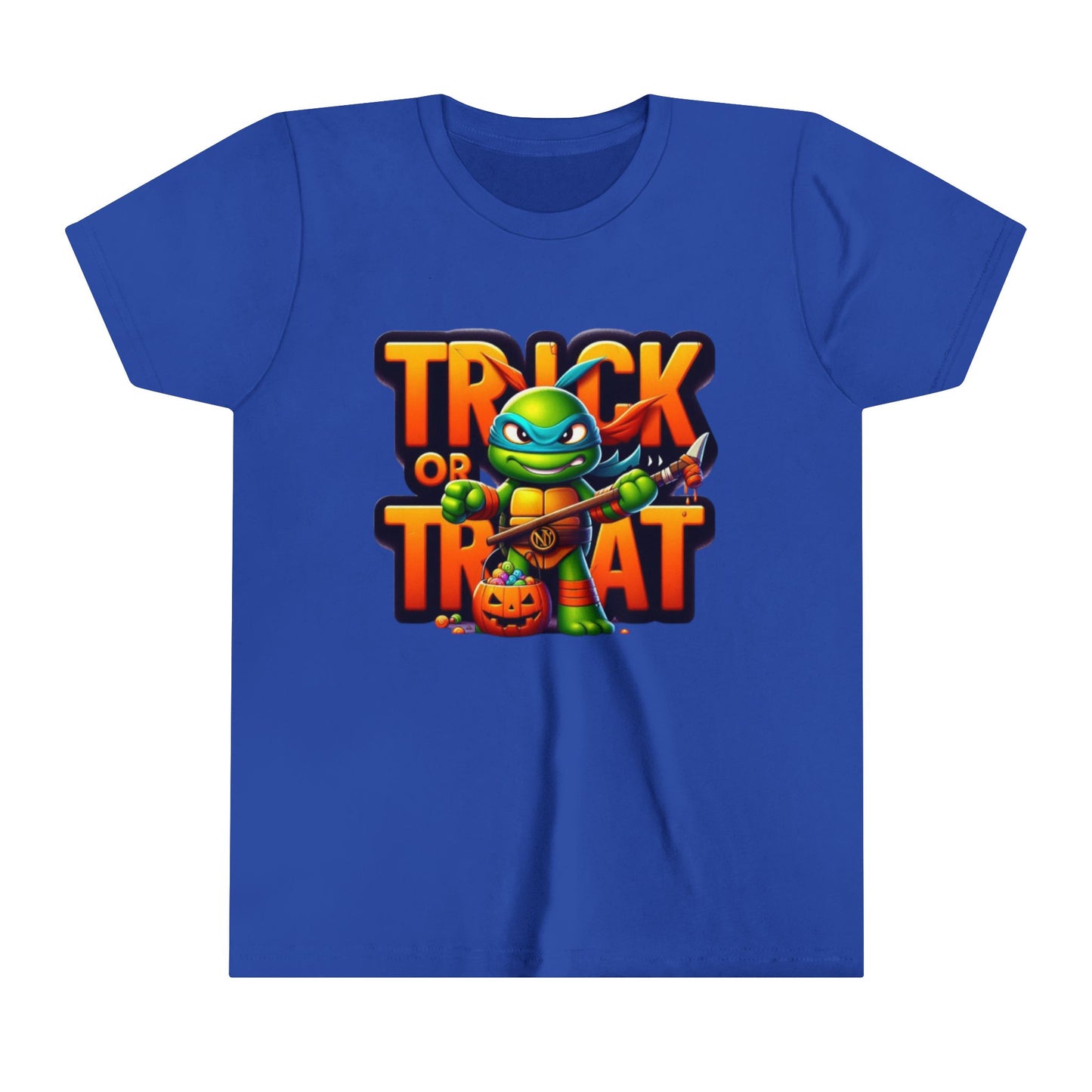 Trick or Treat Ninja Turtle Youth Short Sleeve Tee