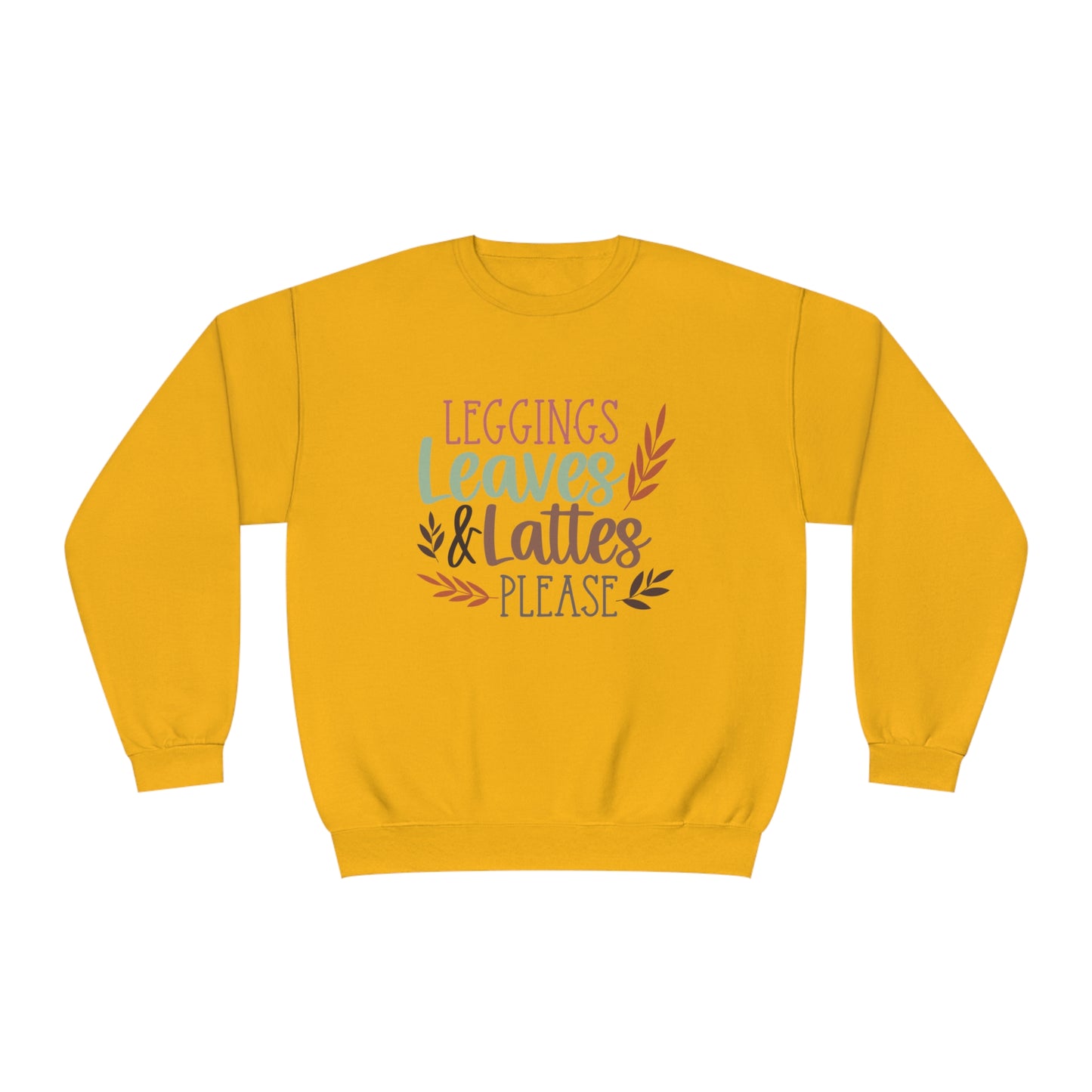 Leggings, Leaves & Lattes Please Crewneck Sweatshirt