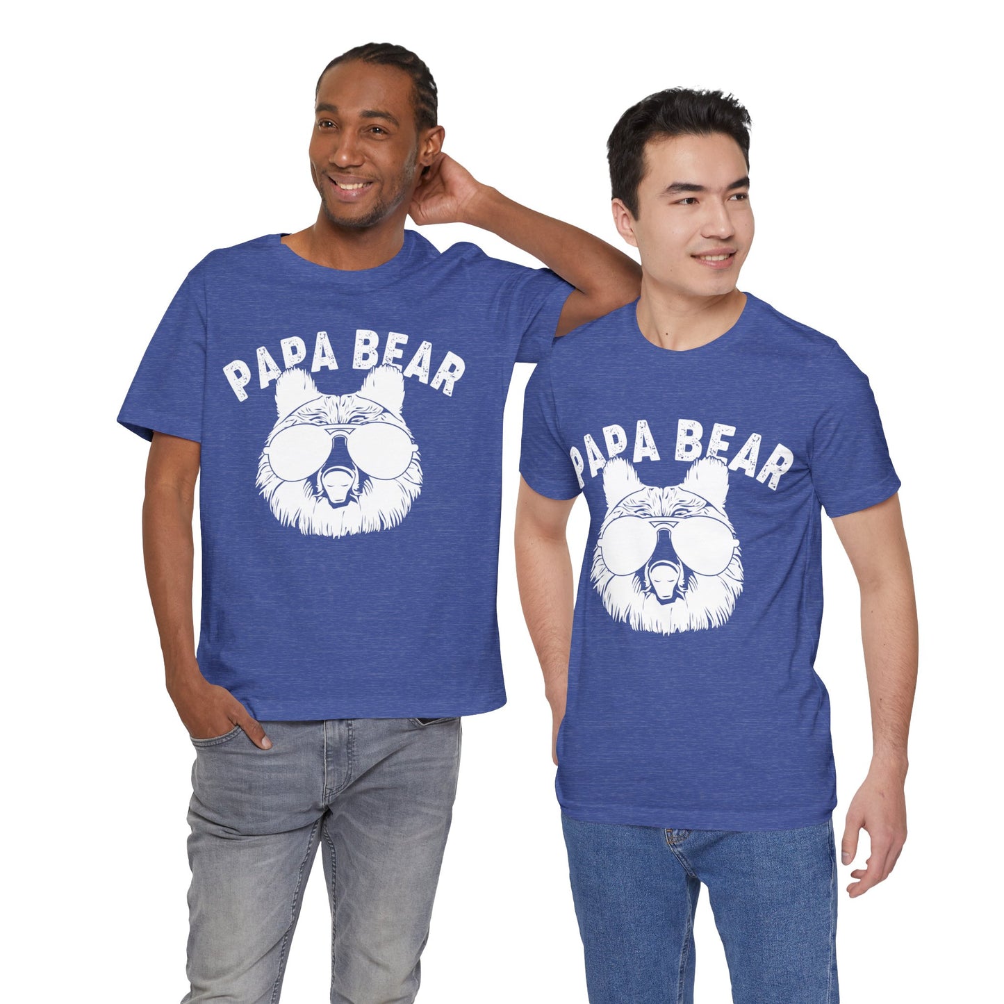 Papa Bear Jersey Short Sleeve Tee