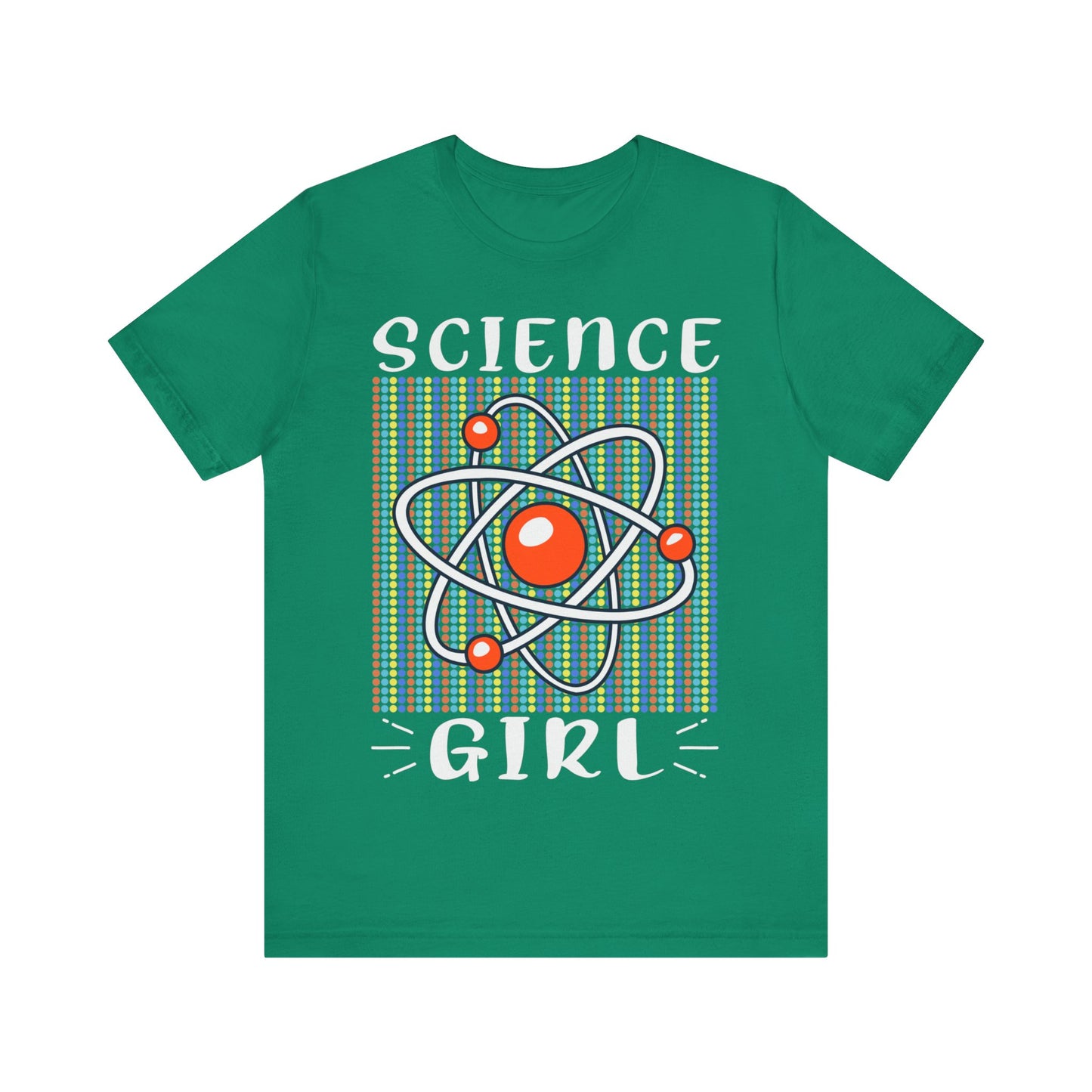 Science  Girl Jersey Short Sleeve Tee