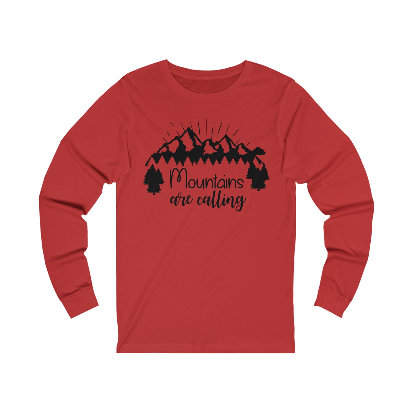 Mountains are Calling Long Sleeve Tshirt
