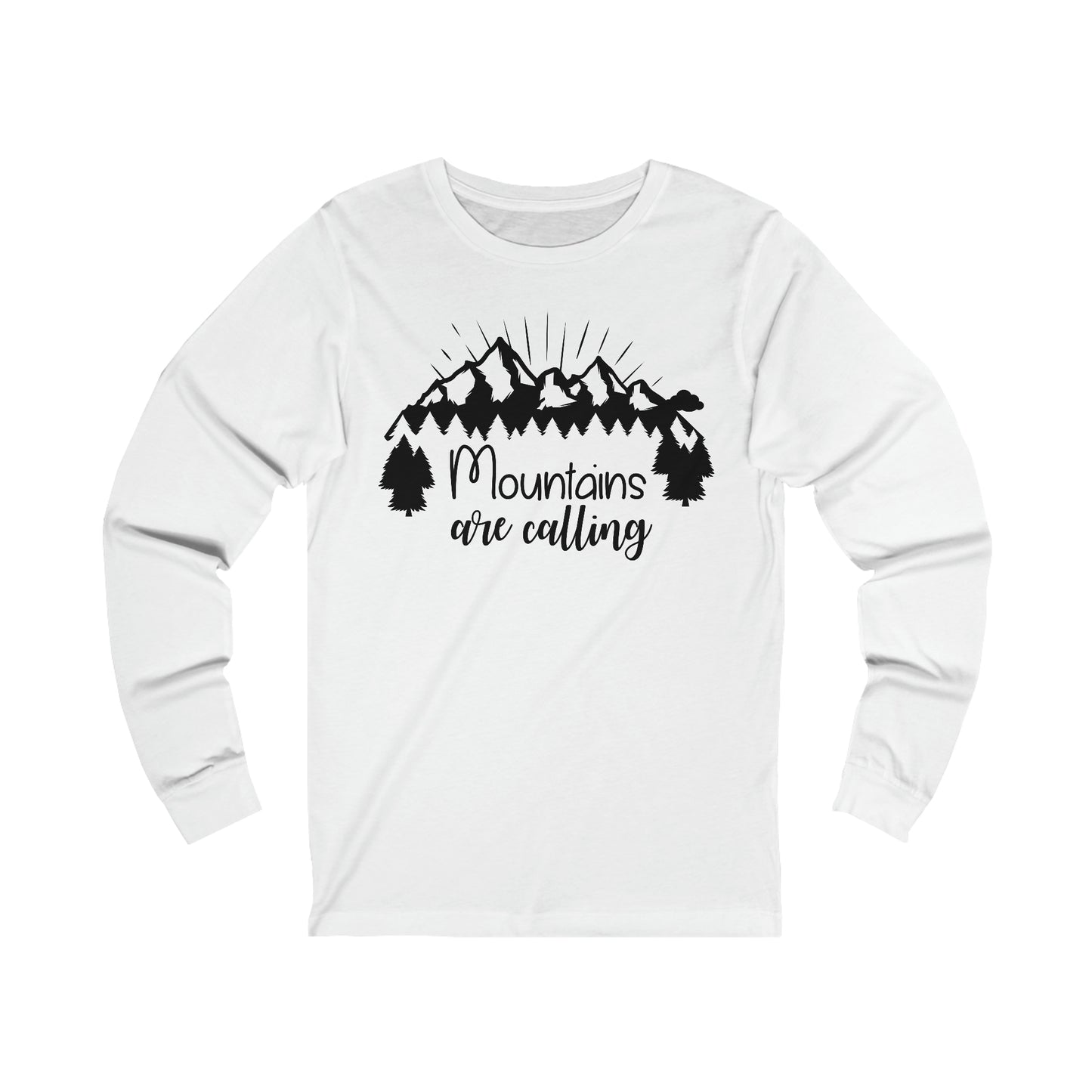 Mountains are Calling Long Sleeve Tshirt