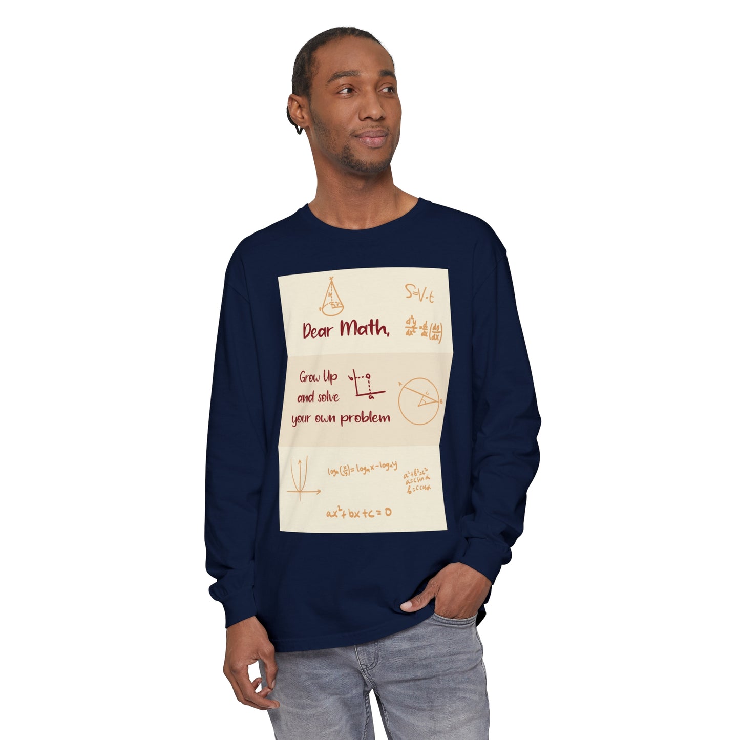 Dear Math Long Sleeve T-Shirt