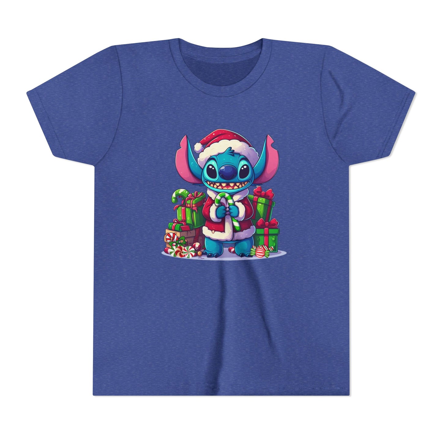 Christmas-Stitch Youth Short Sleeve Tee