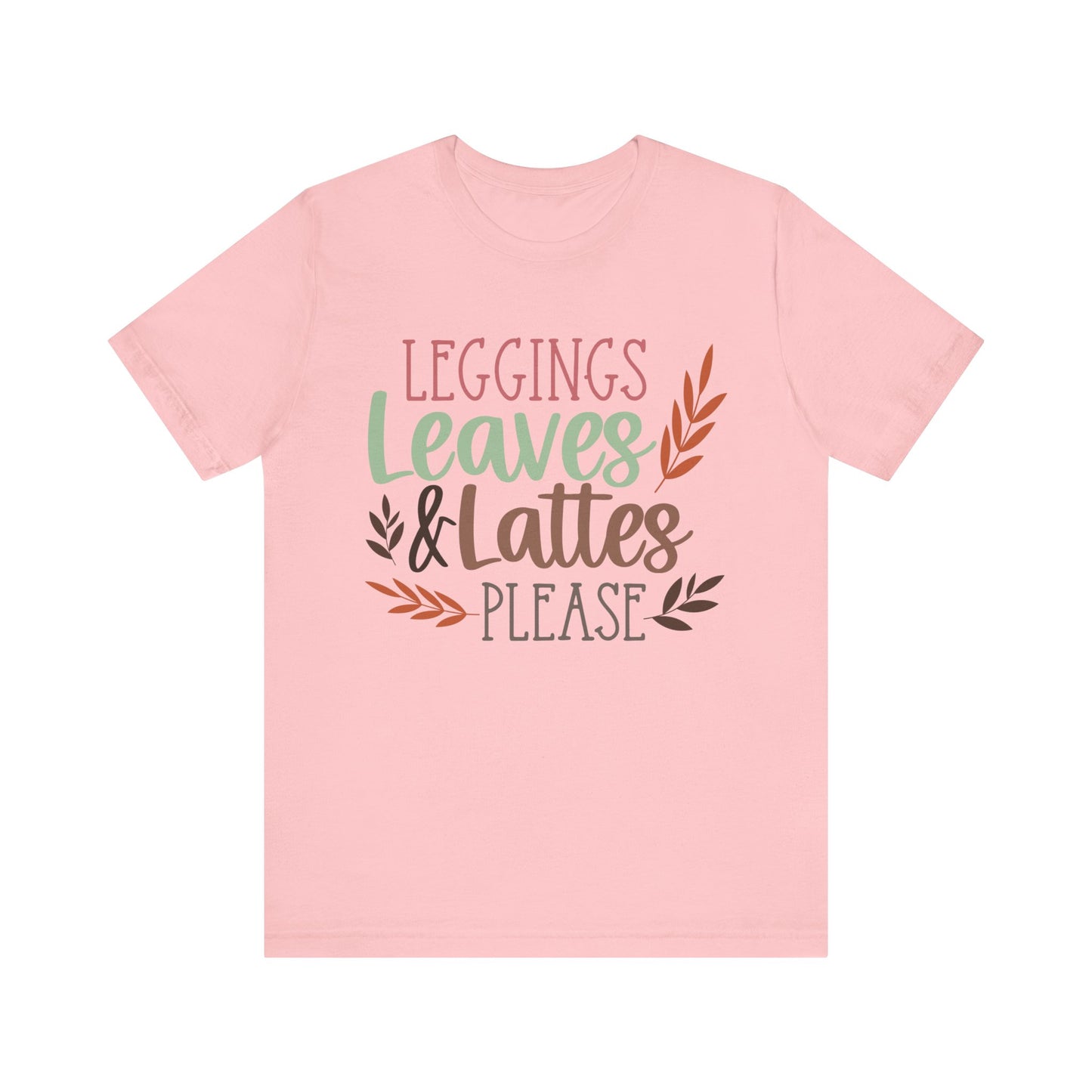 Leggings, Leaves & Lattes Please Jersey Short Sleeve Tee