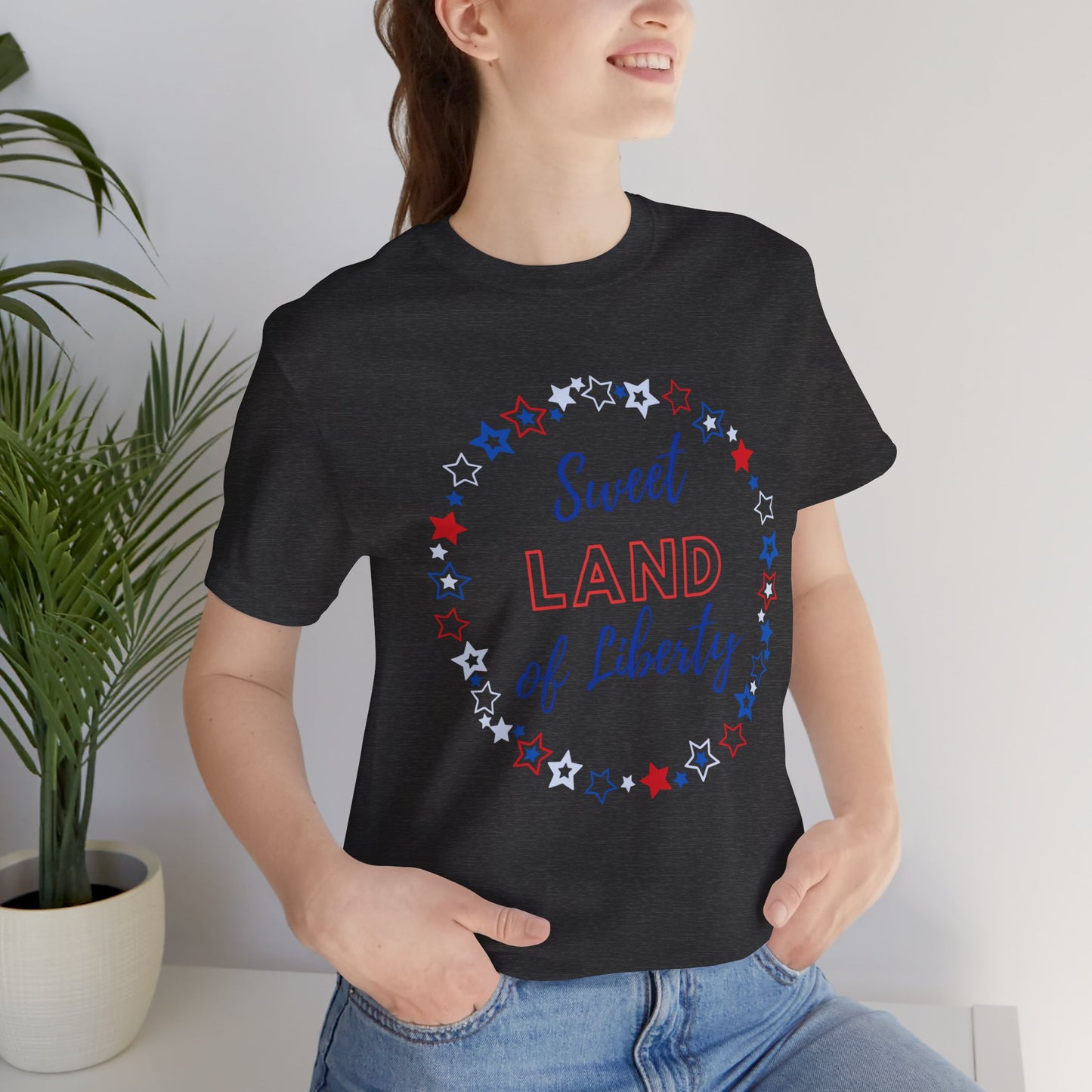 Sweet Land of Liberty Jersey Short Sleeve Tee