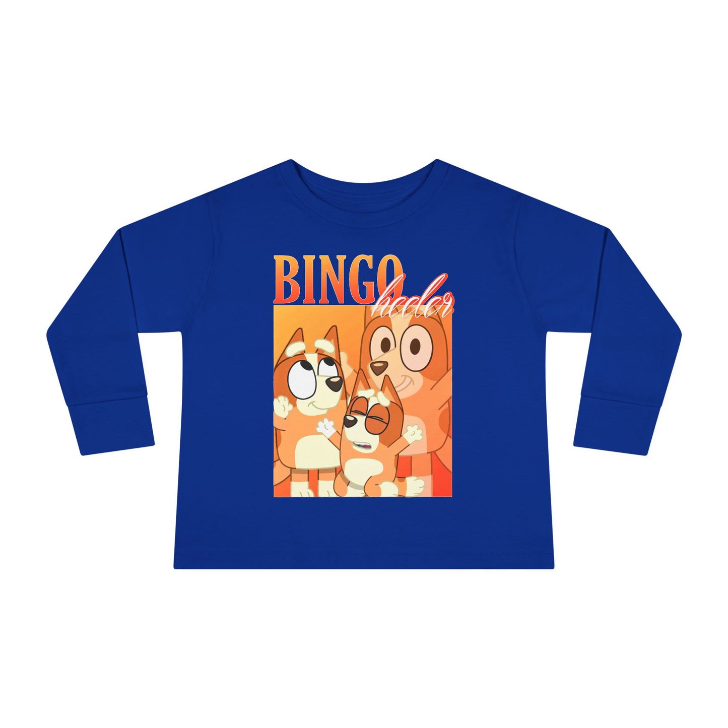 Bingo Toddler Long Sleeve Tee
