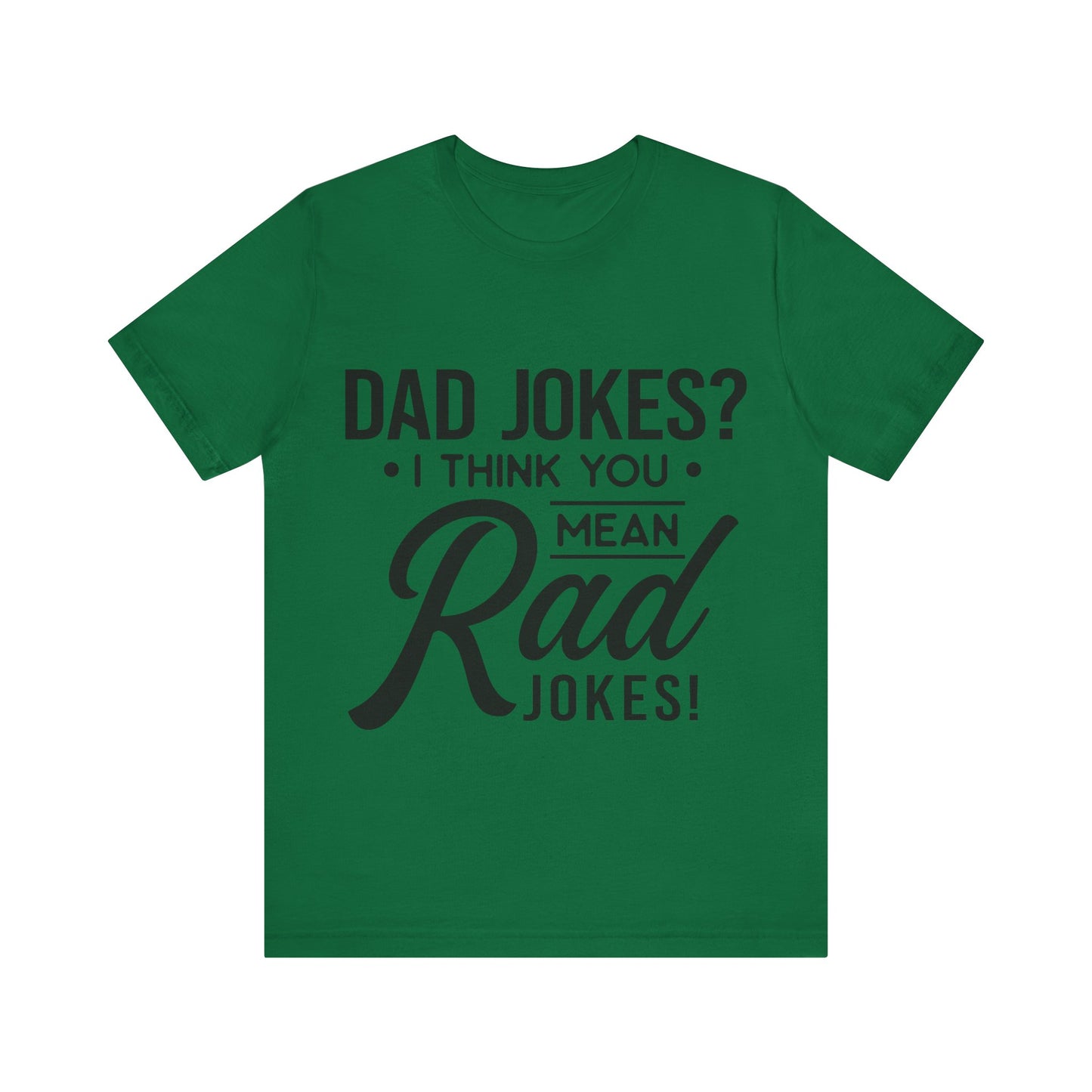 Dad Jokes Jersey Short Sleeve Tee