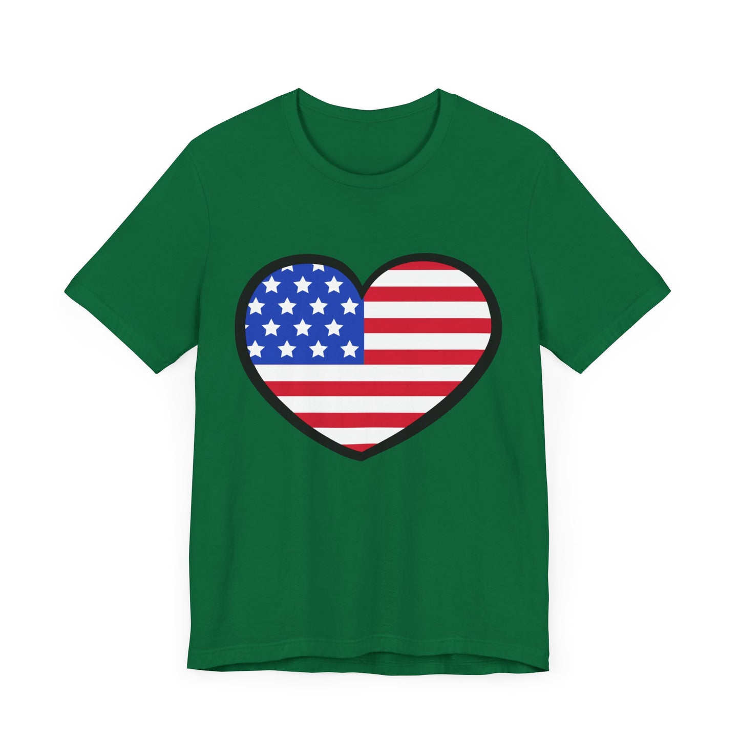 American Heart Jersey Short Sleeve Tee