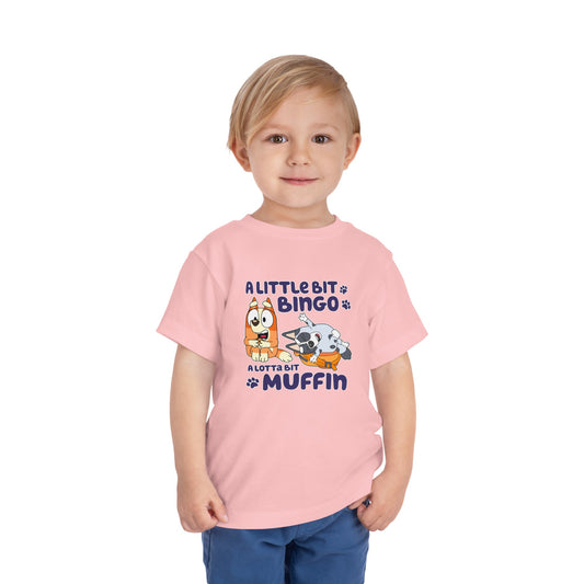 A Little Bit Bingo Toddler Short Sleeve Tee