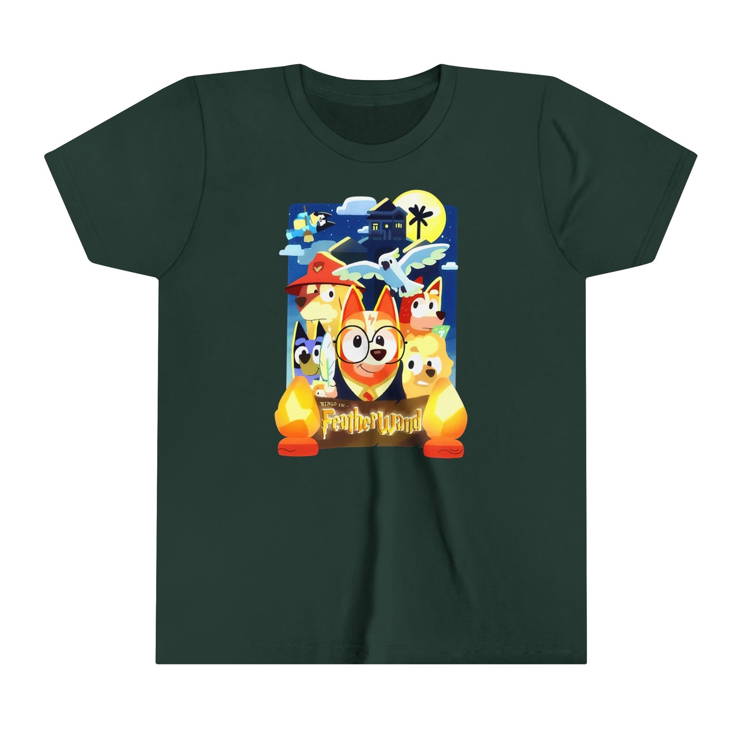 Bingo - Featherwand Youth Short Sleeve Tshirt
