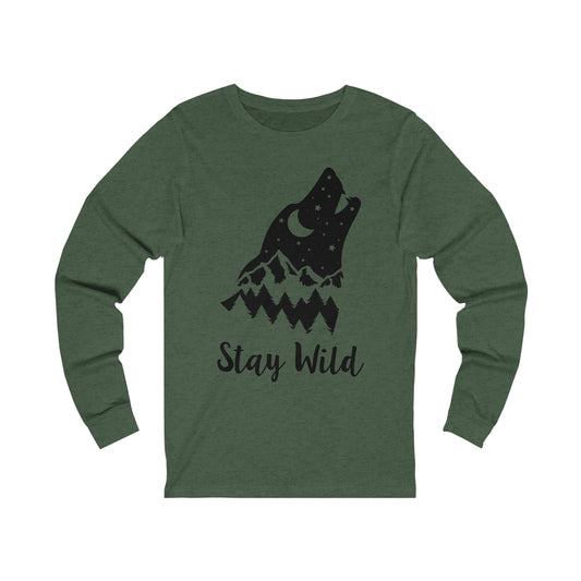 Stay Wild Long Sleeve Tshirt