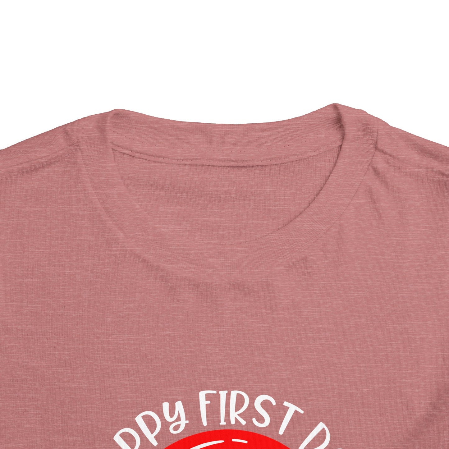 Happy First Day of School Toddler Short Sleeve Tee