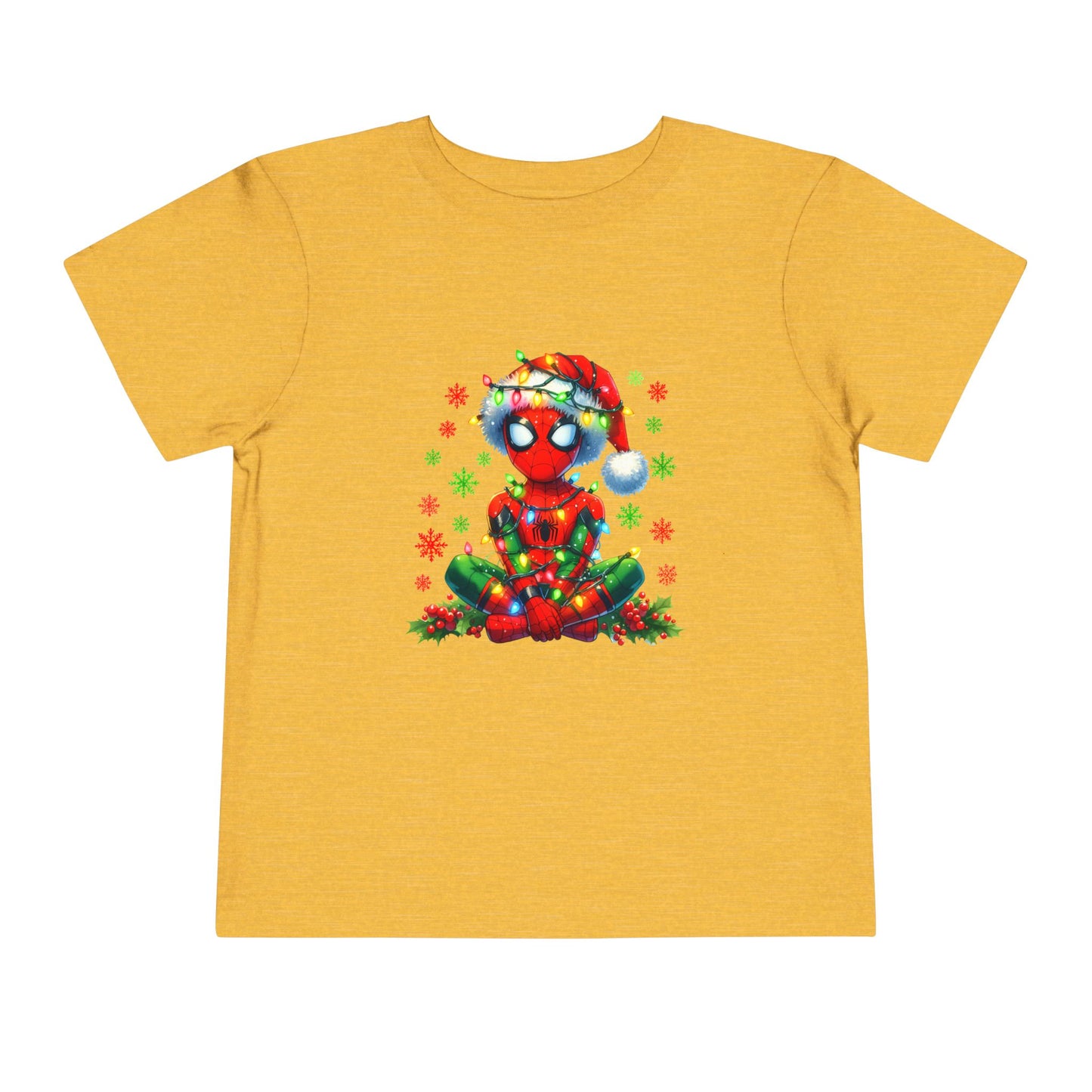 Spidey Christmas Toddler Short Sleeve Tee