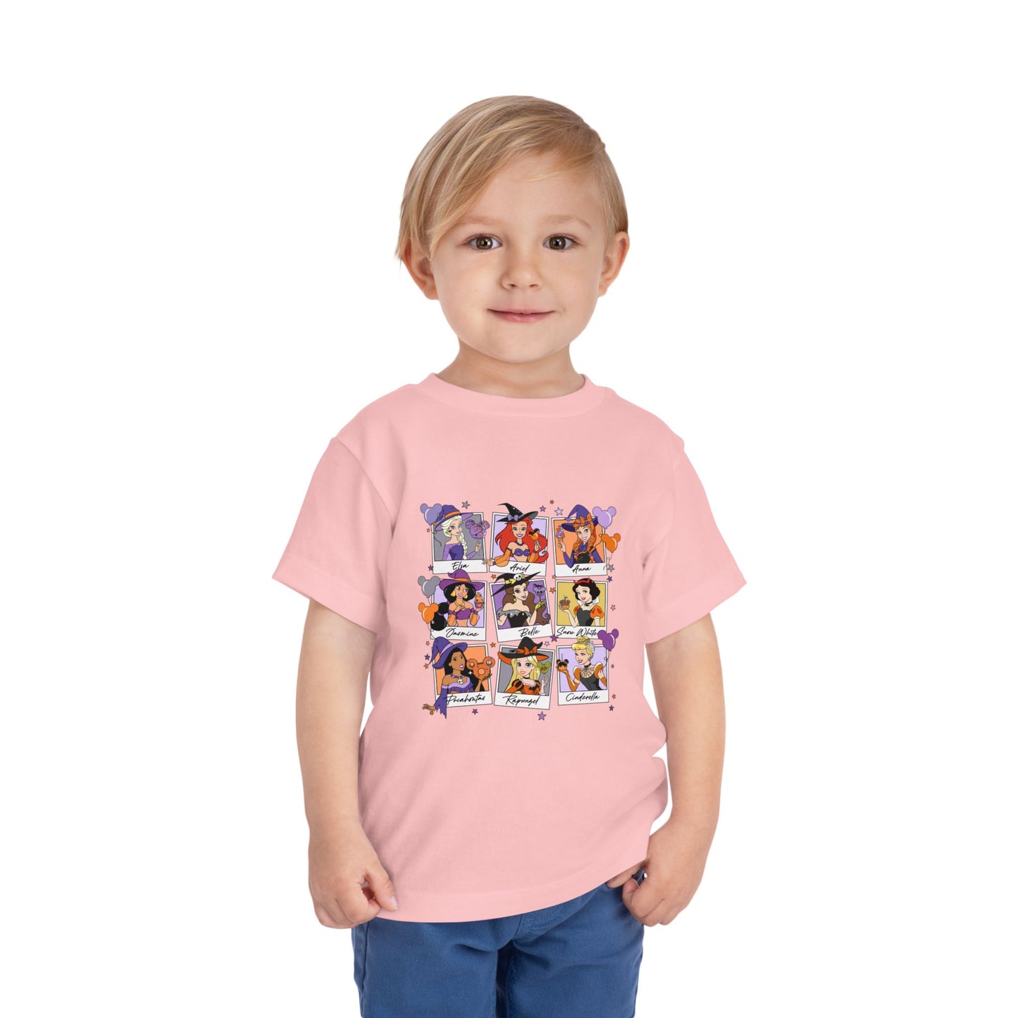 Disney Princess Halloween Toddler Short Sleeve Tee