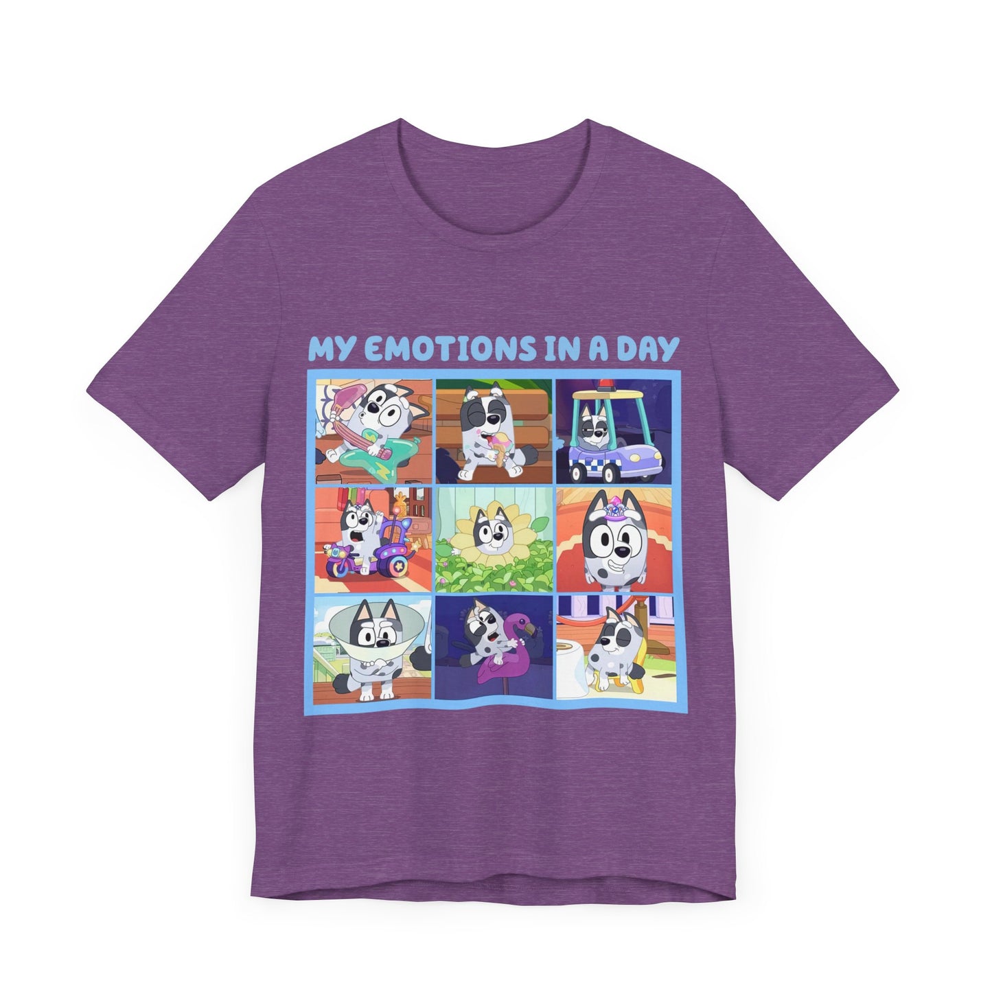 My Emotions in a Day Short Sleeve Tee