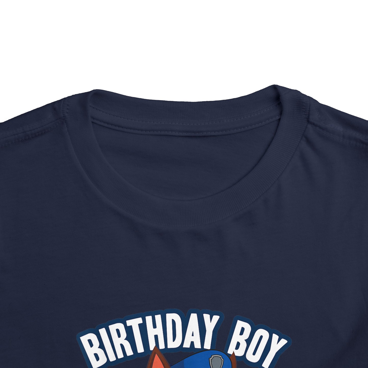 Paw Patrol Chase Birthday Boy Toddler Short Sleeve Tee