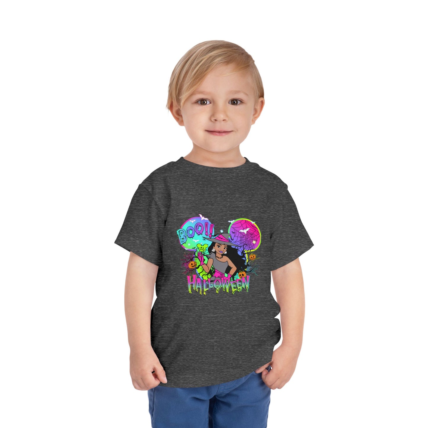 Moana Boo! Halloween Toddler Short Sleeve Tee