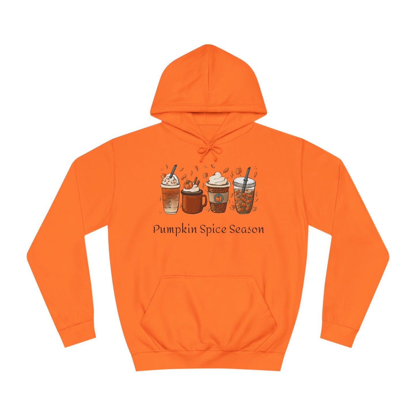 Pumpkin Spice Season College Hoodie