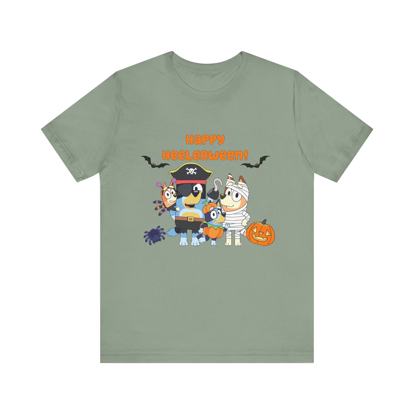 Happy Heelerween Jersey Short Sleeve Tee