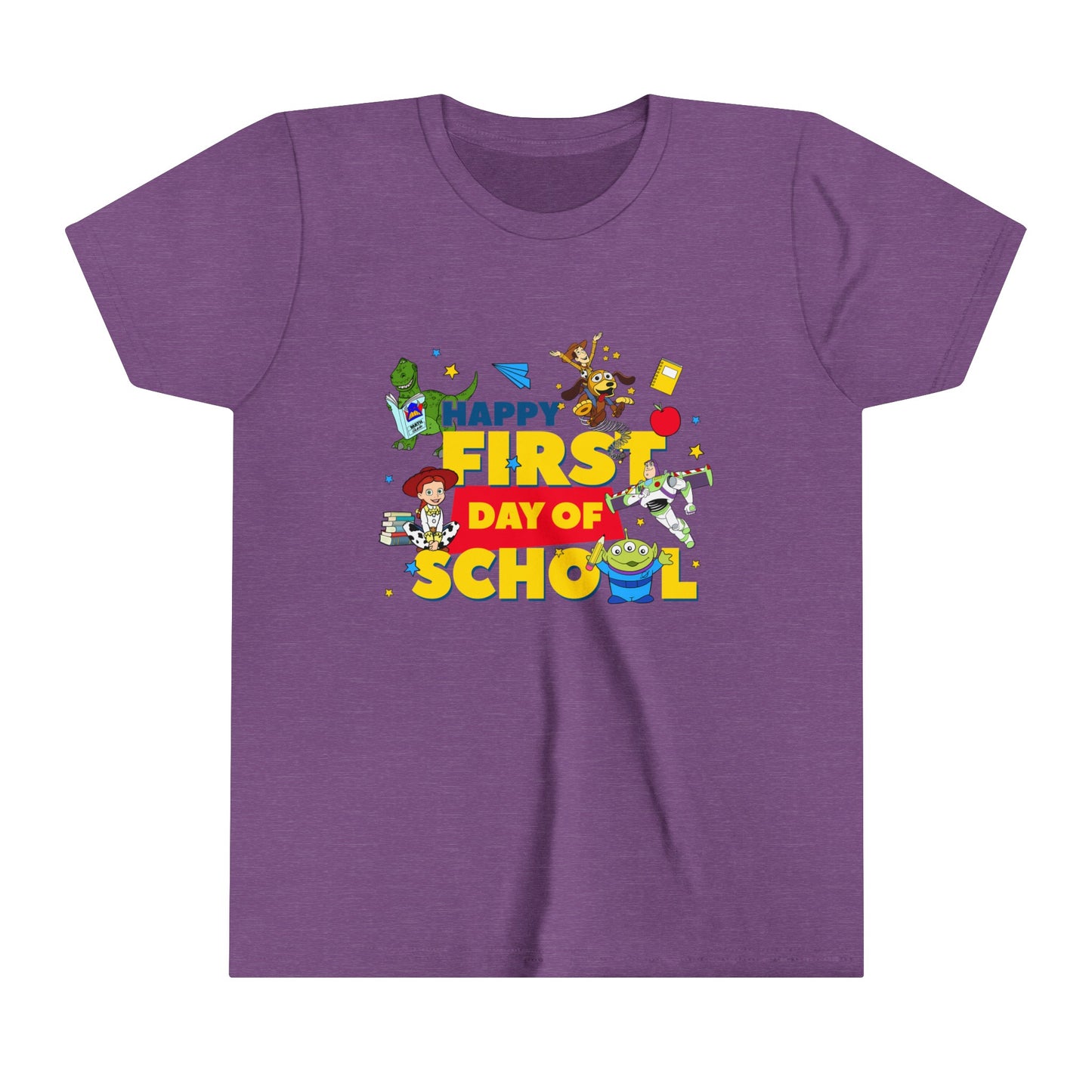 First Day of School Youth Short Sleeve Tee