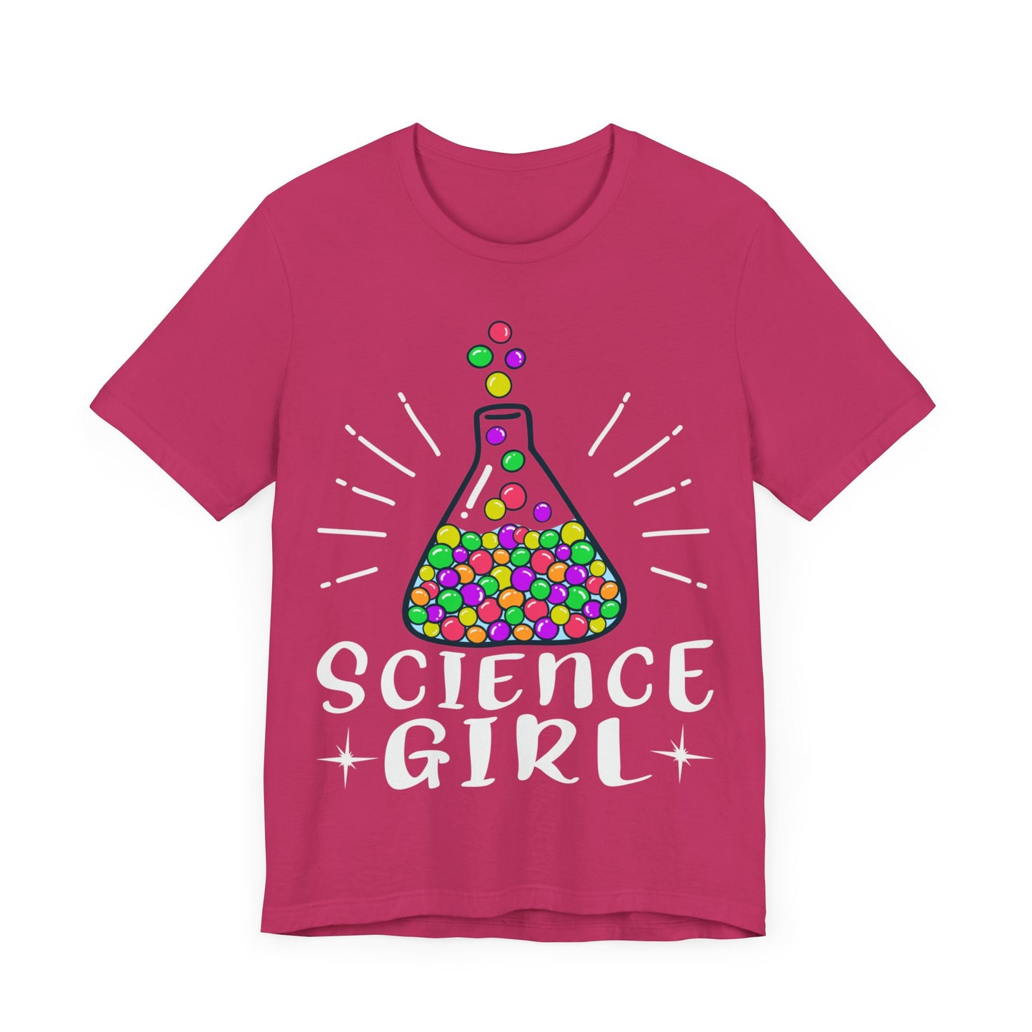 Science Girl Jersey Short Sleeve Tee
