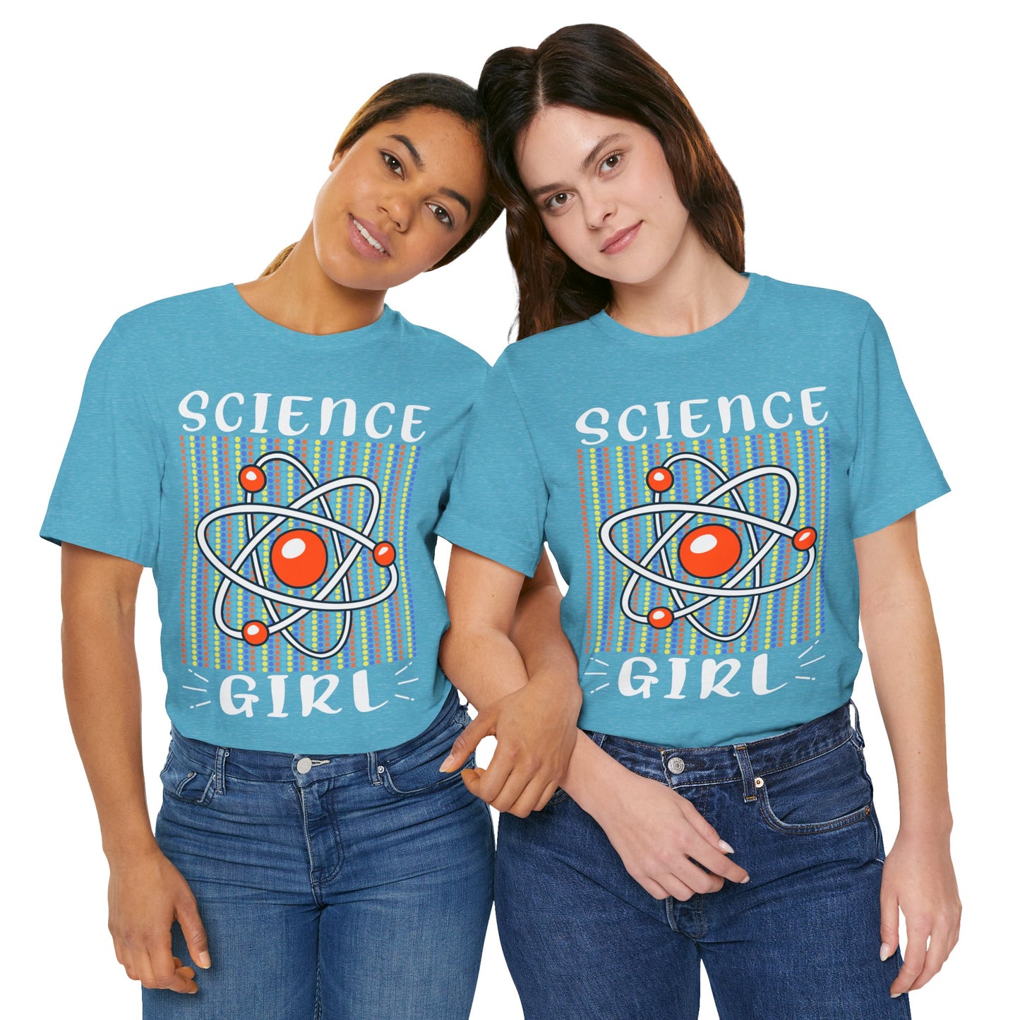 Science  Girl Jersey Short Sleeve Tee