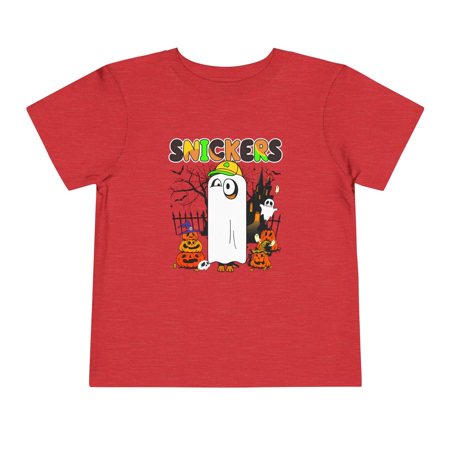 Snickers Ghost Toddler Short Sleeve Tee