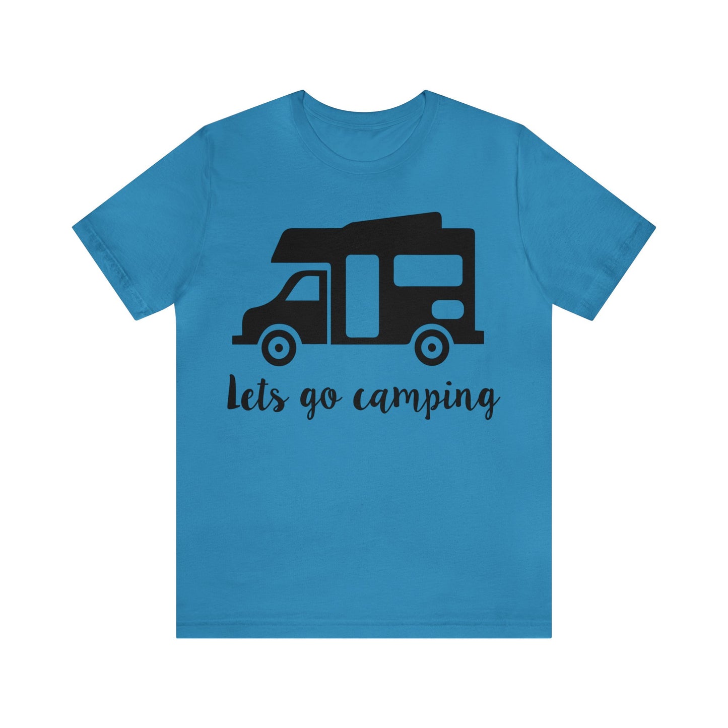 Let's Go Camping Short Sleeve Tshirt