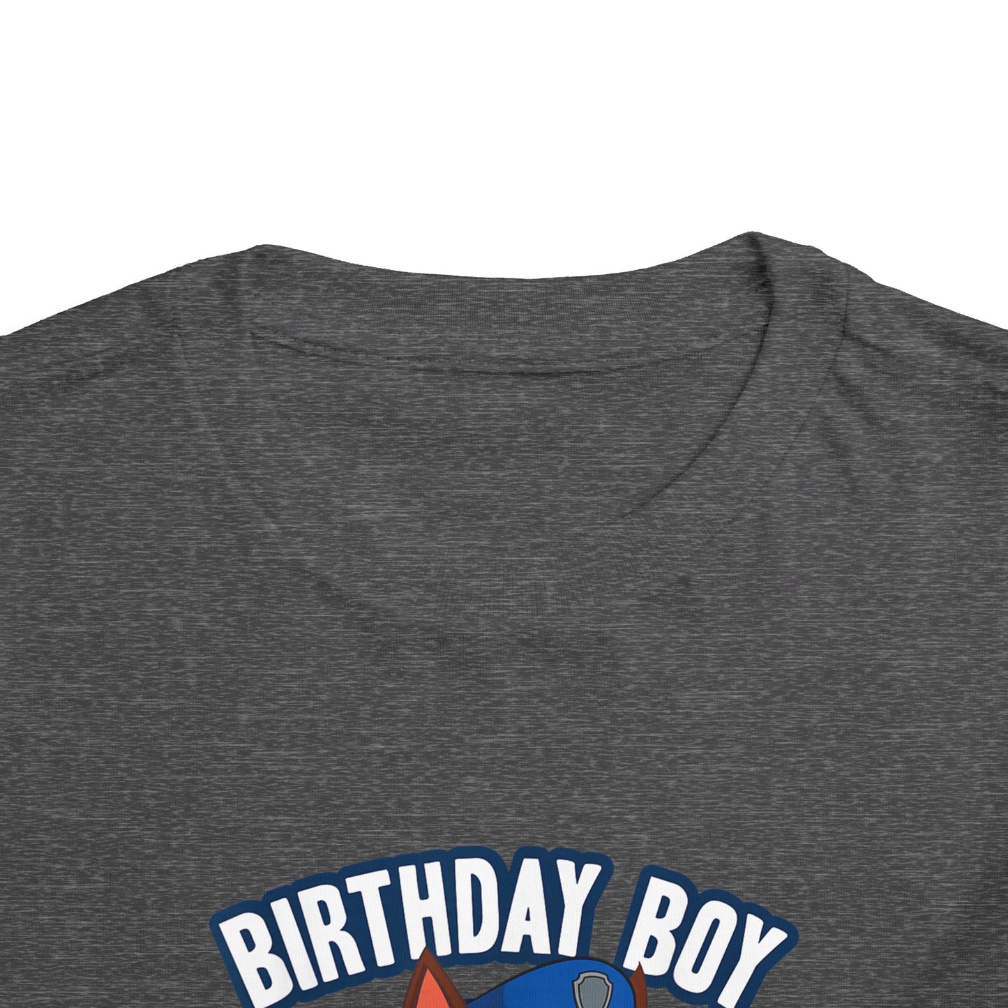 Paw Patrol Chase Birthday Boy Toddler Short Sleeve Tee