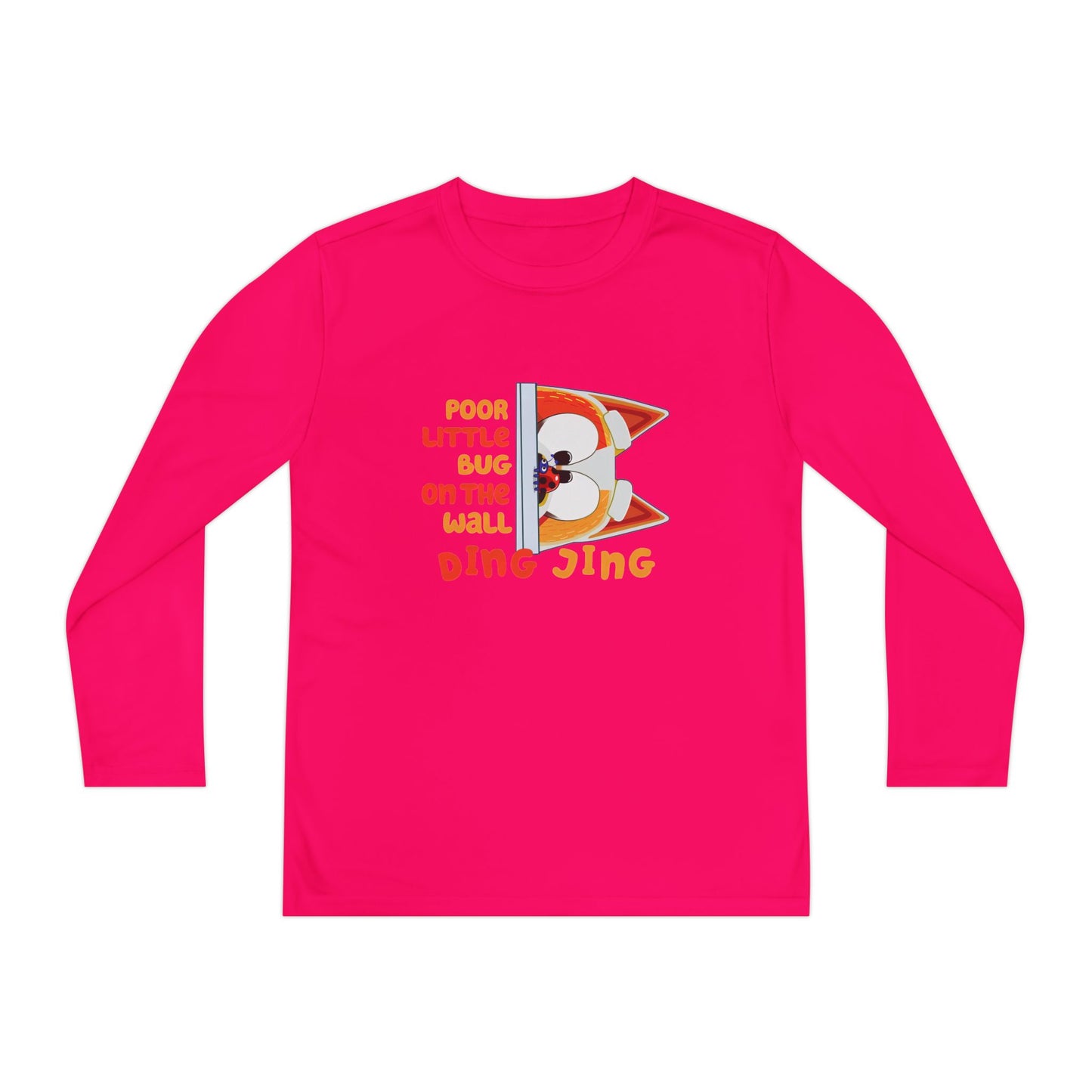 Poor Little Bug .... Youth Long Sleeve Competitor Tee