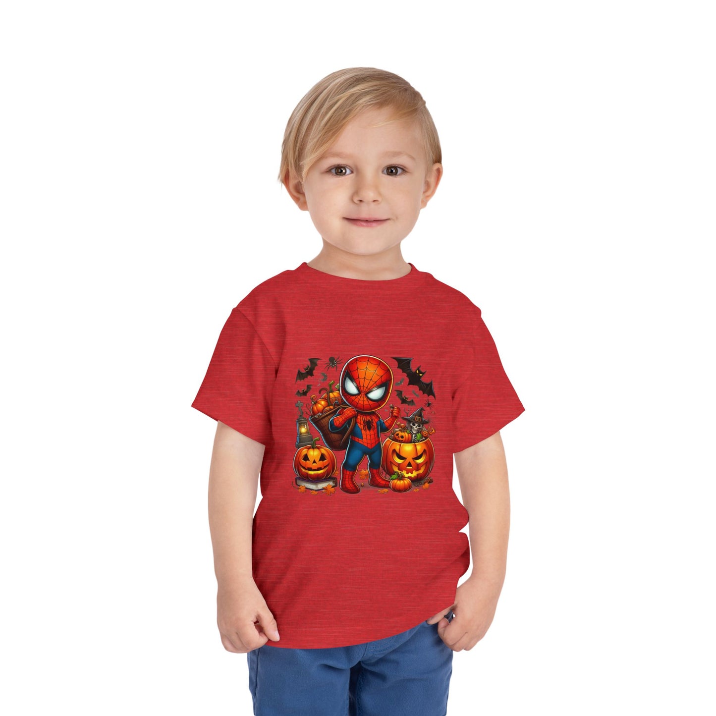 Spiderman Trick or Treat Toddler Short Sleeve Tee