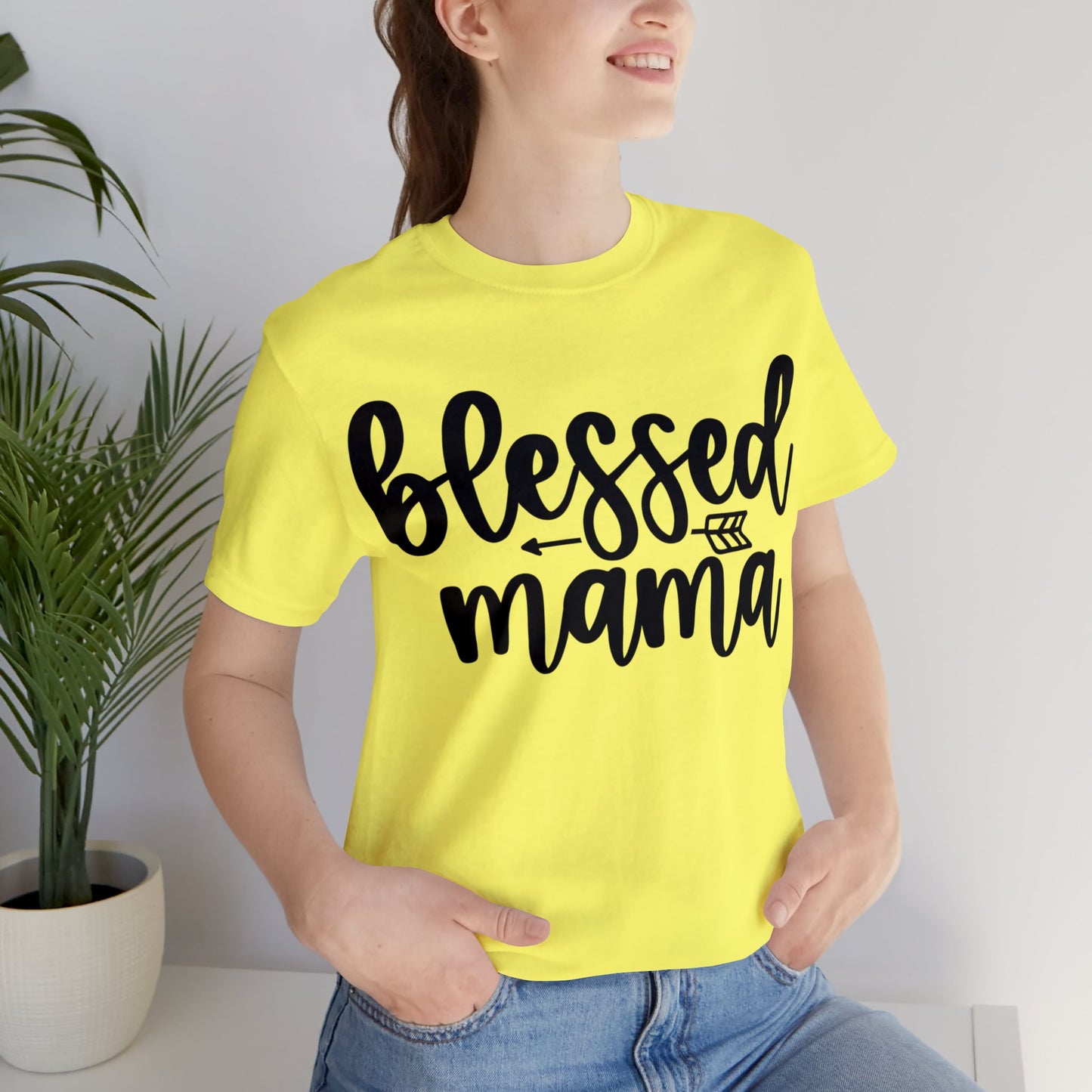 Blessed Mama short sleeve Tshirt